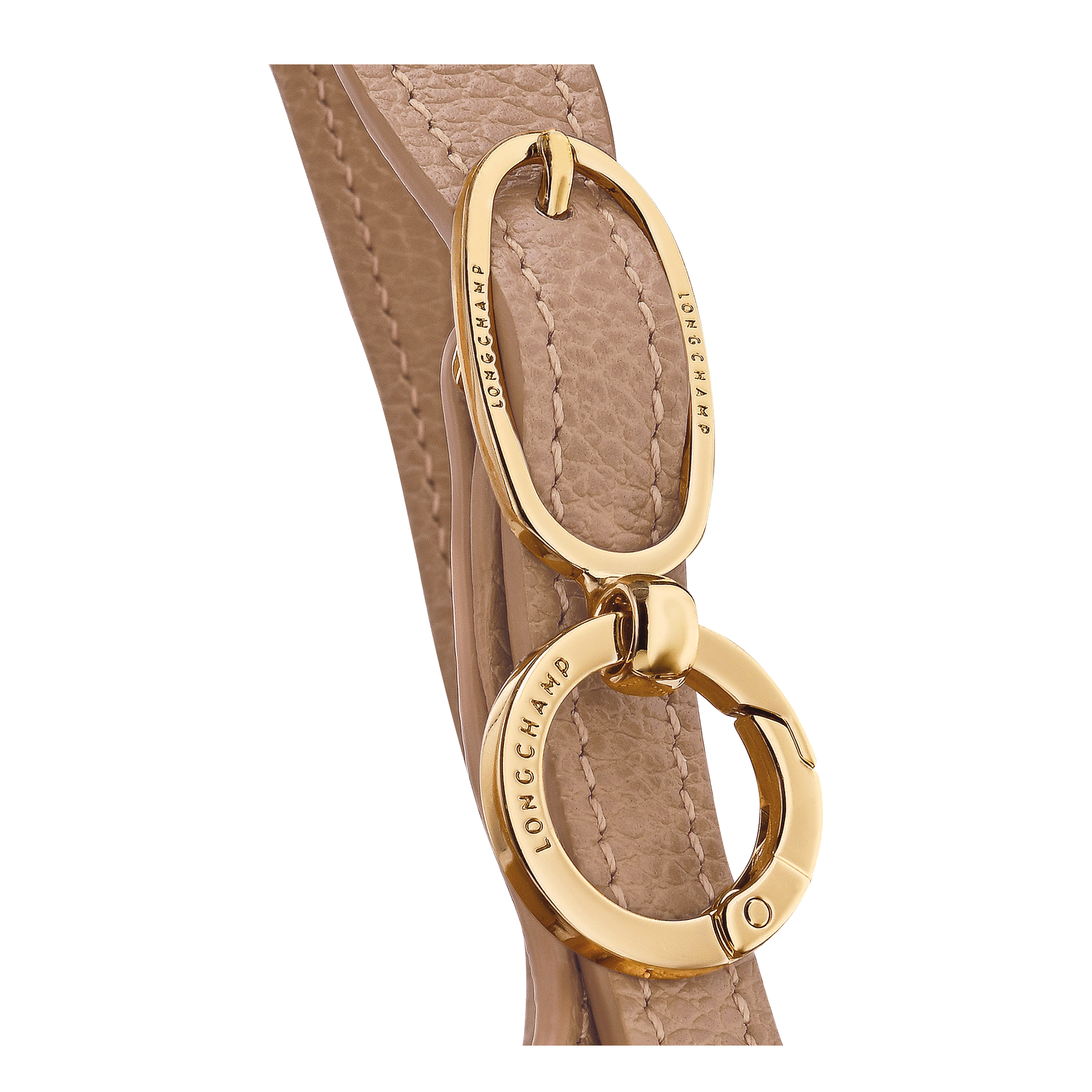 Le Foulonné S Handbag / Biscuit - Leather - Image 6