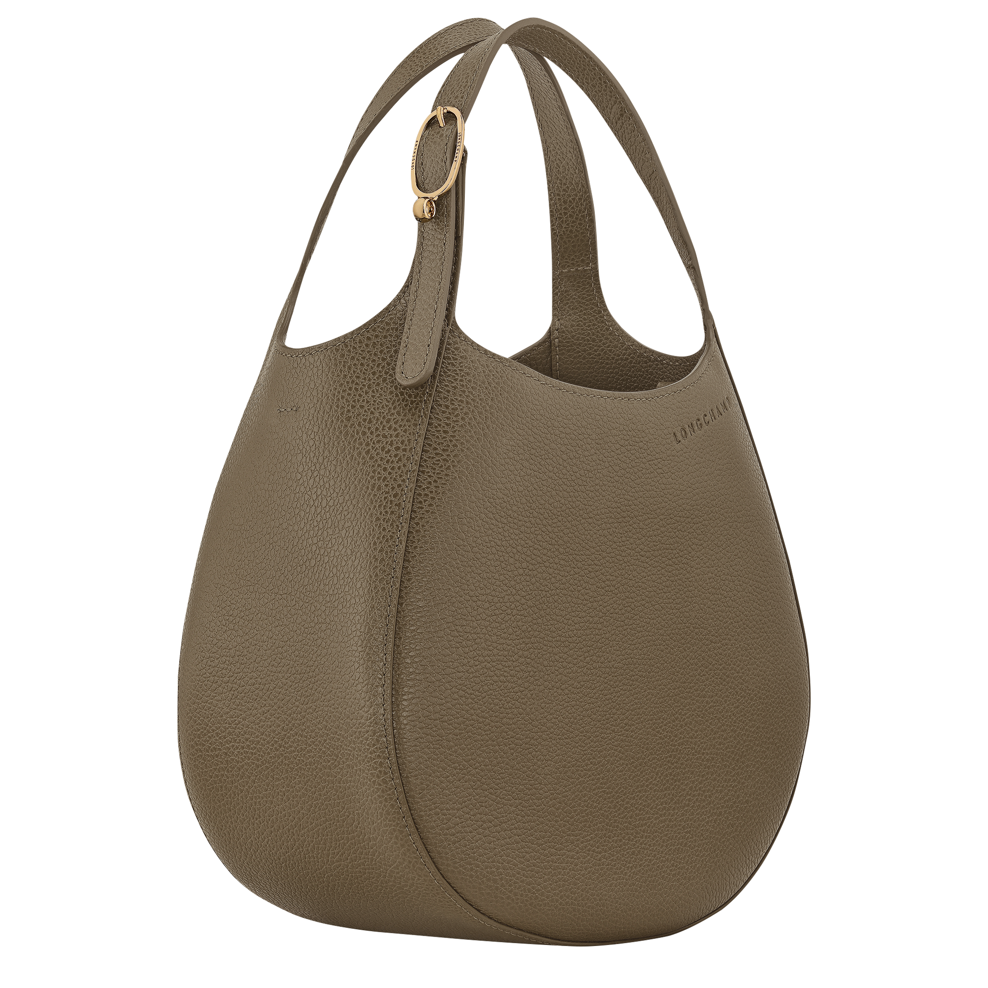 Le Foulonné S Handbag / Caper - Leather - Image 3