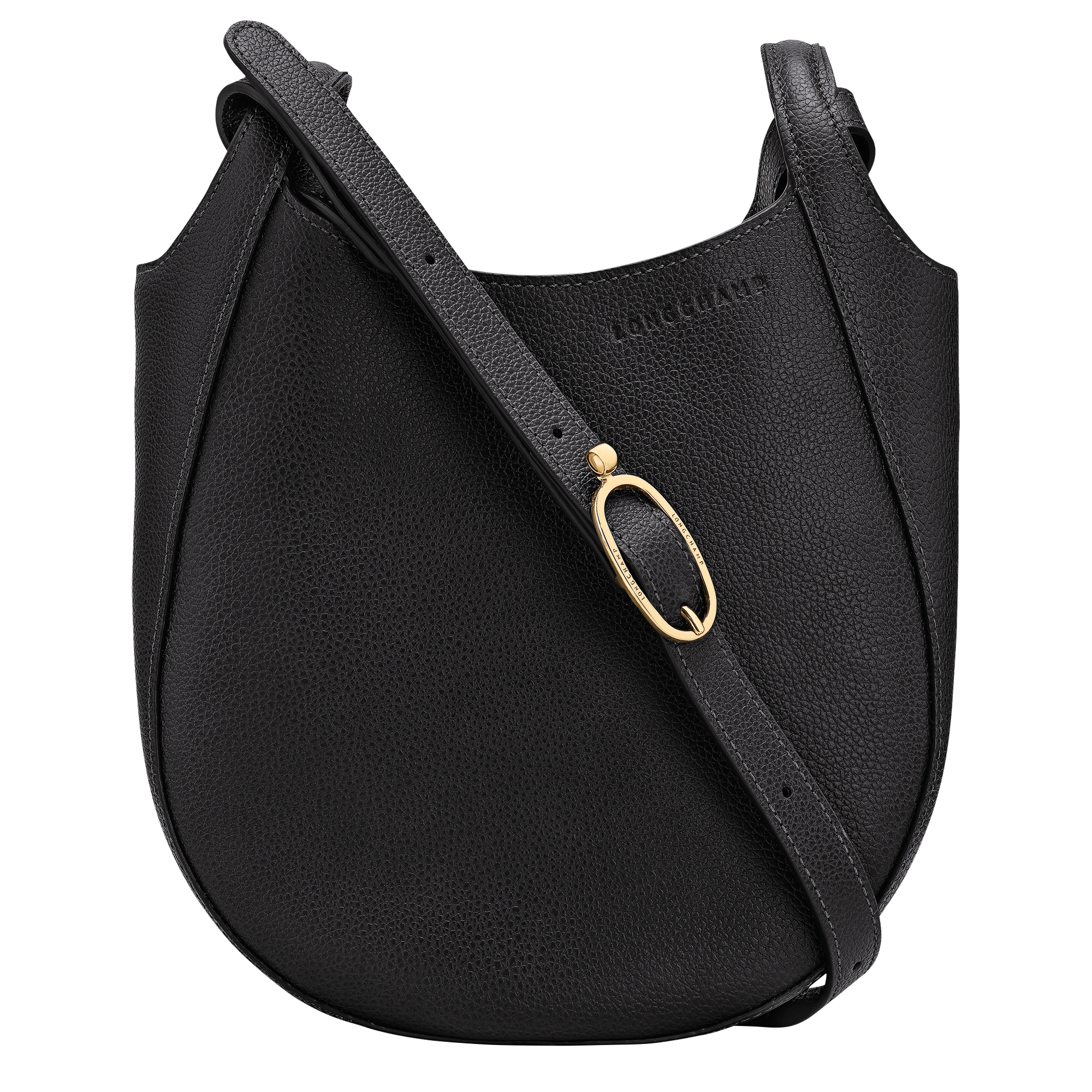 Le Foulonné S Crossbody bag / Black - Leather