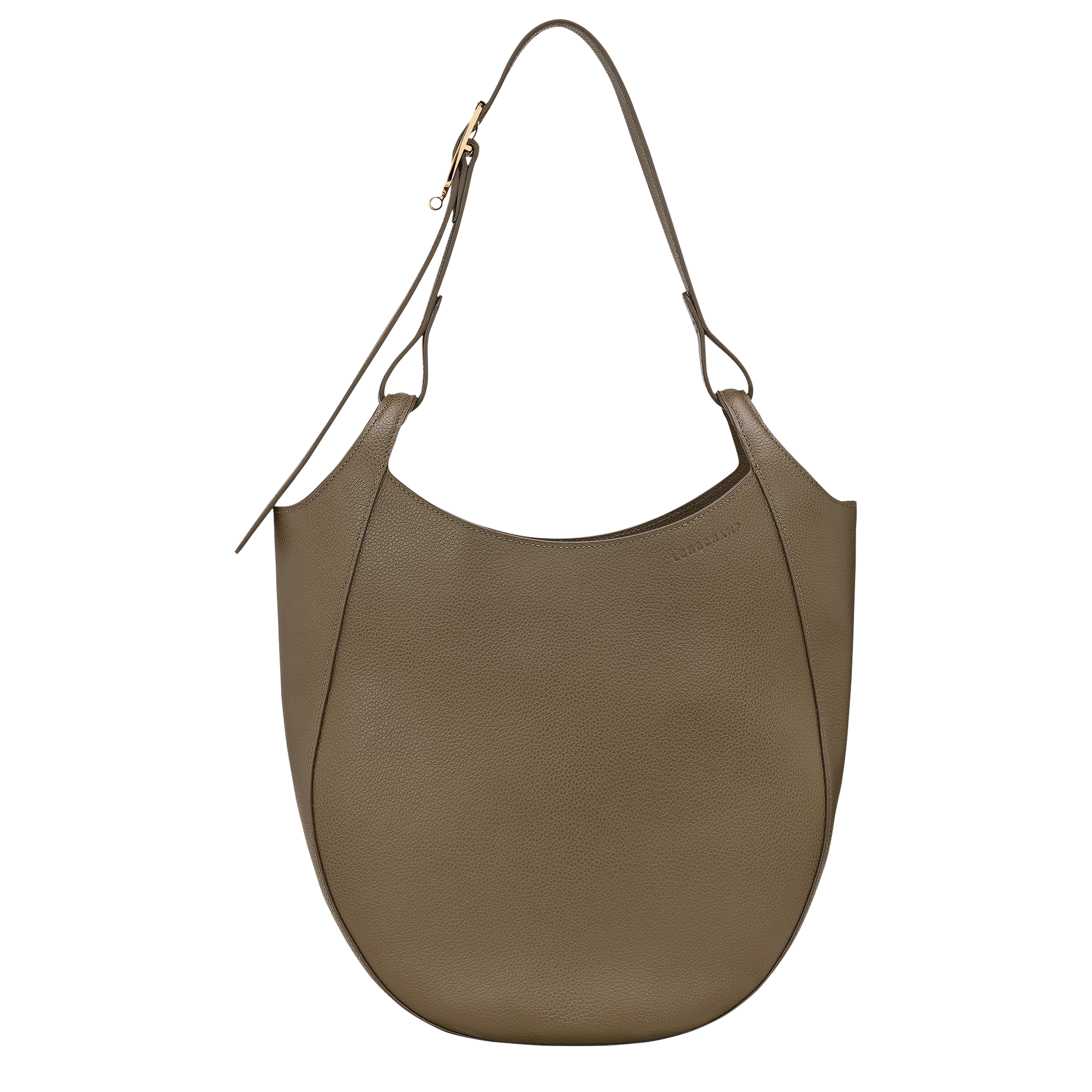 Le Foulonné L Hobo bag / Caper - Leather