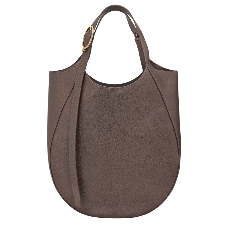 Le Foulonné XL Tote bag / Caper - Leather - Image 30