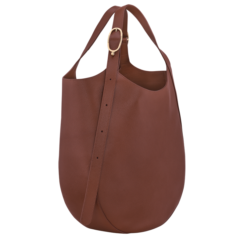 Le Foulonné XL Tote bag / Caper - Leather - Image 47