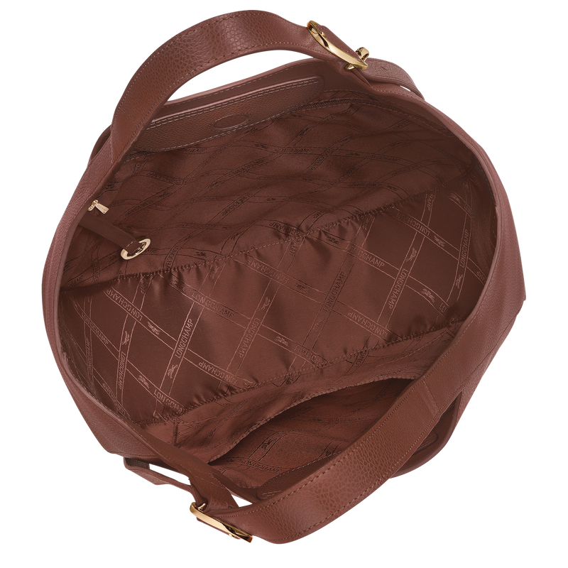 Le Foulonné XL Tote bag / Caper - Leather - Image 45