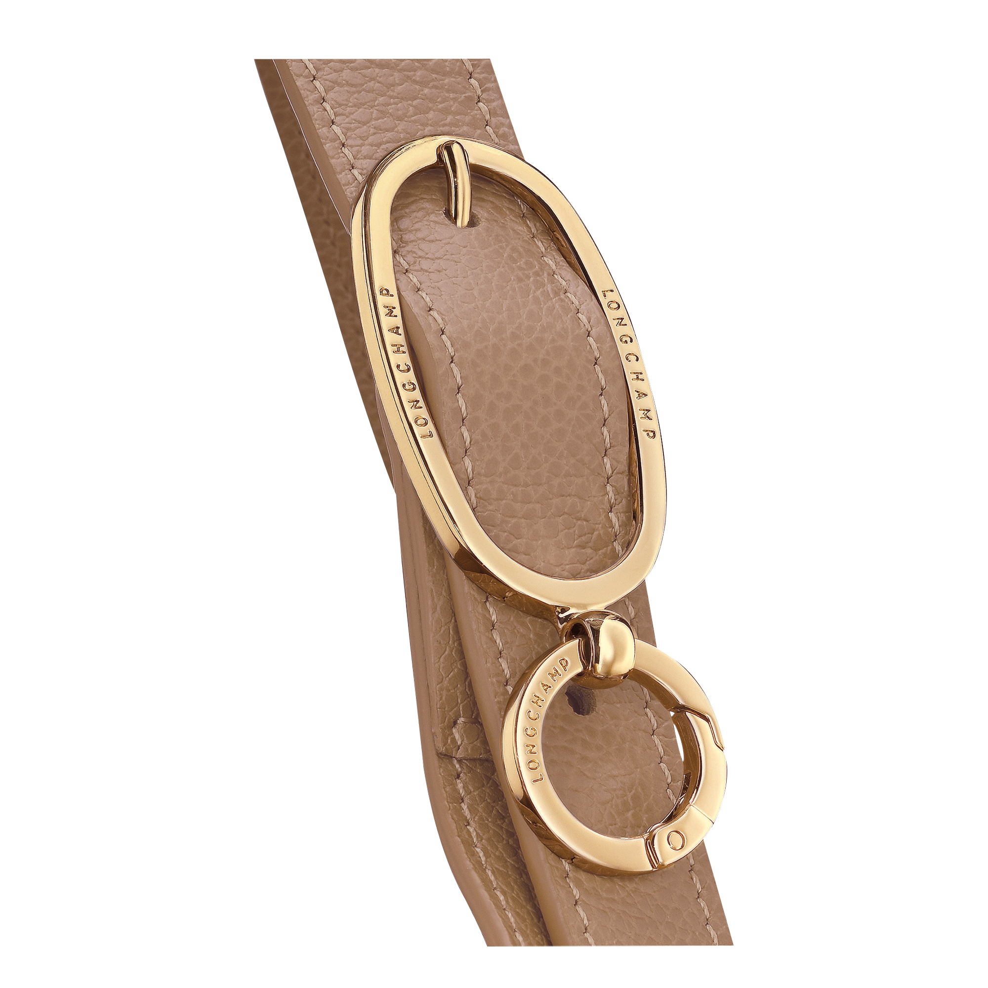 Le Foulonné XL Tote bag / Biscuit - Leather - Image 7