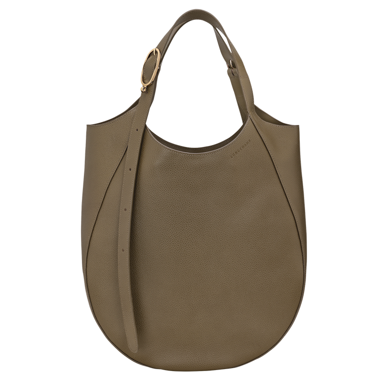 Le Foulonné XL Tote bag / Caper - Leather - Image 38