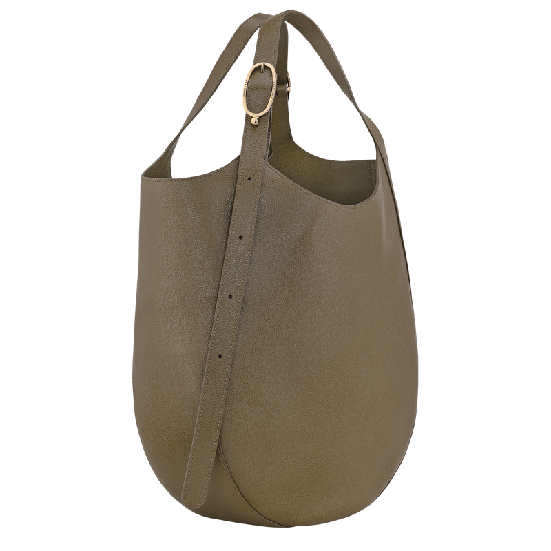 Le Foulonné XL Tote bag / Caper - Leather - Image 37