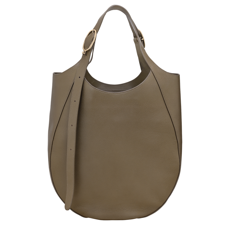 Le Foulonné XL Tote bag / Caper - Leather - Image 29