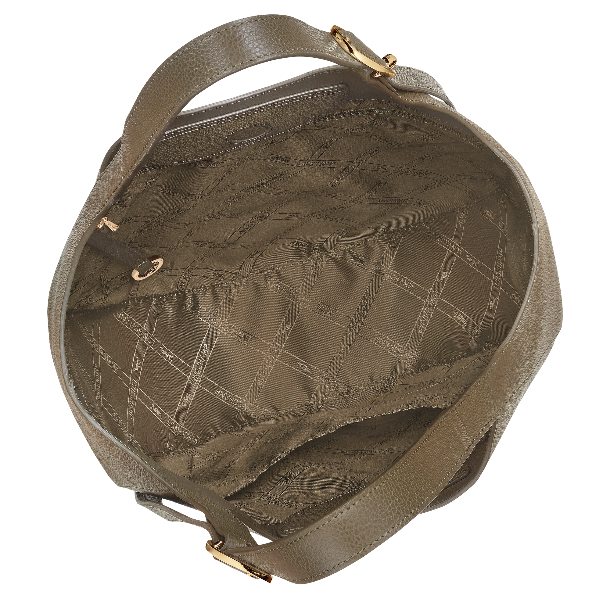 Le Foulonné XL Tote bag / Caper - Leather - Image 6