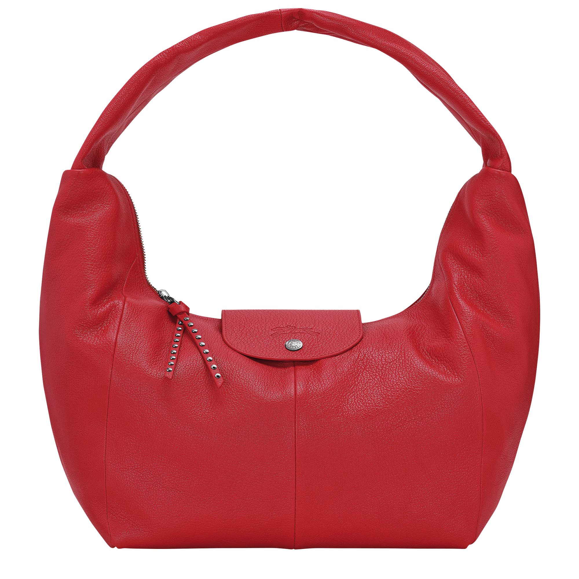Le Pliage Xtra L Hobo bag / Red - Leather