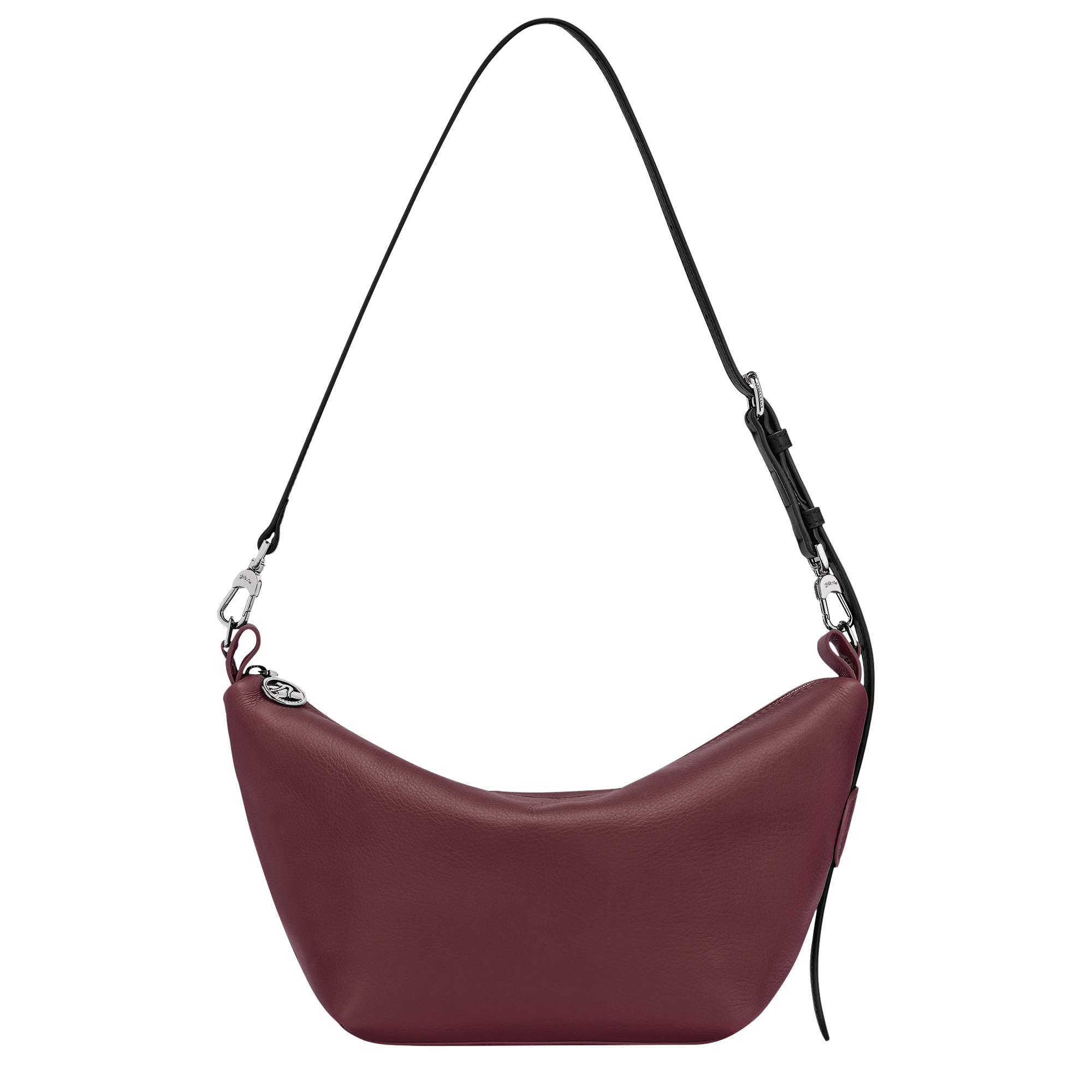 Le Slouchy S Crossbody bag / Pomegranate - Leather