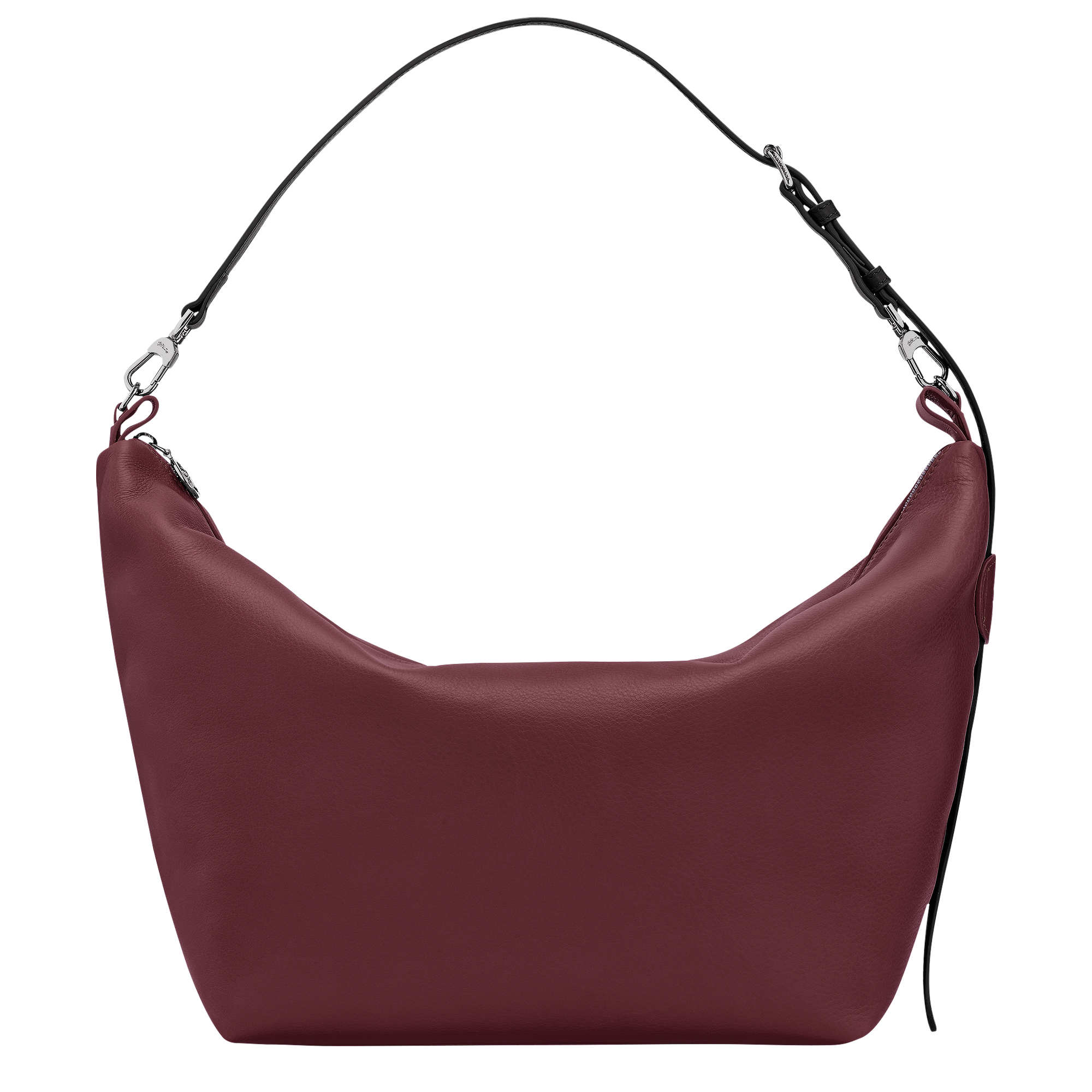 Le Slouchy M Hobo bag / Pomegranate - Leather