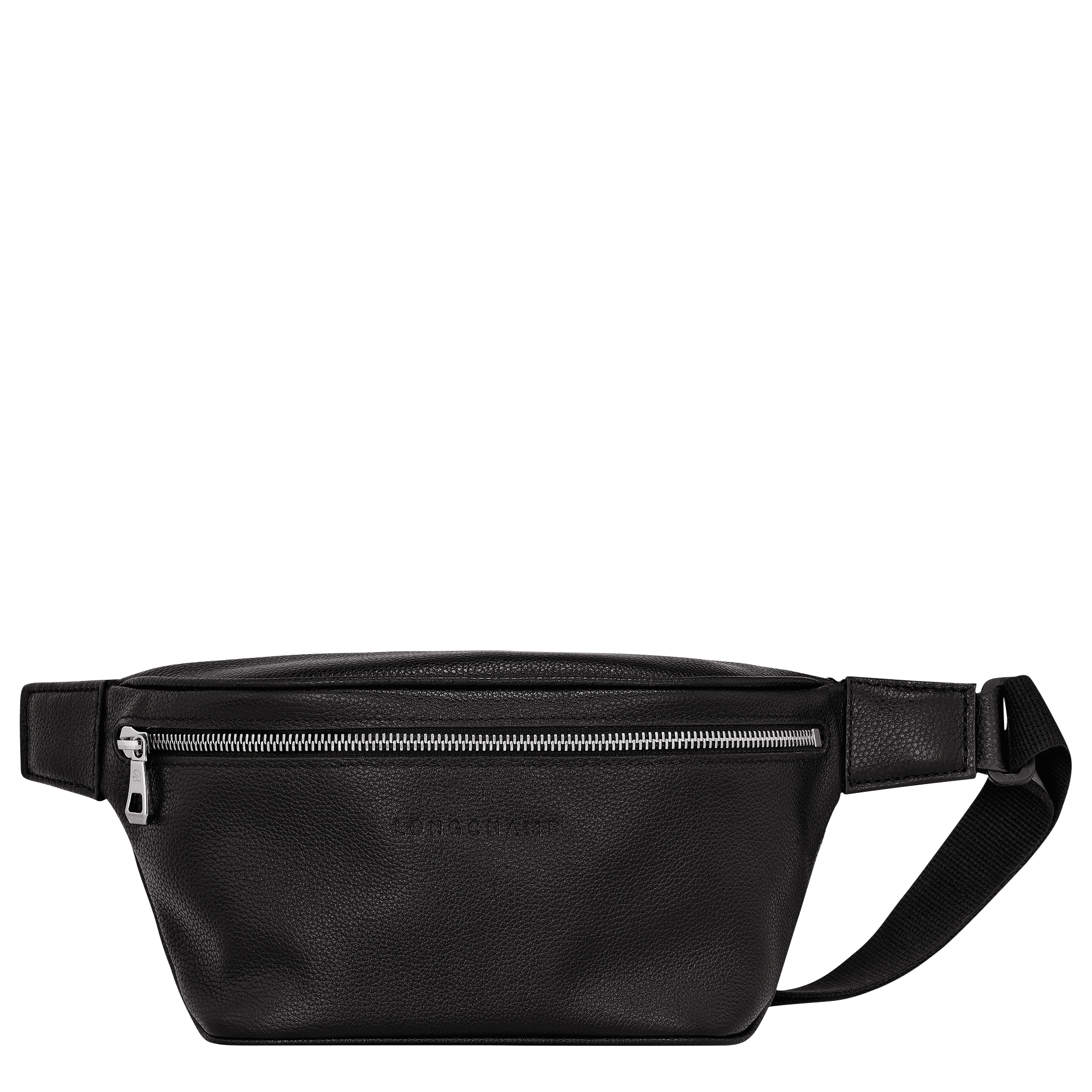 Le Foulonné M Belt bag / Black - Leather