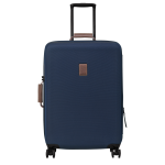 Boxford L Suitcase / Blue - Recycled canvas