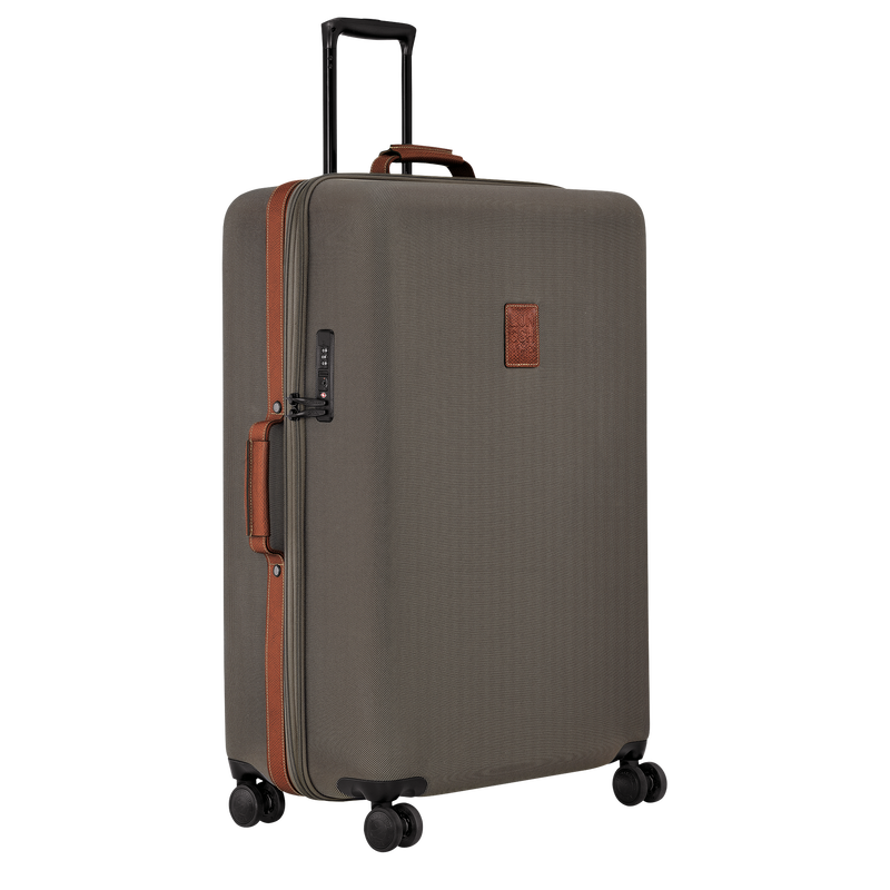 Boxford XL Suitcase / Brown - Recycled canvas - Image 7