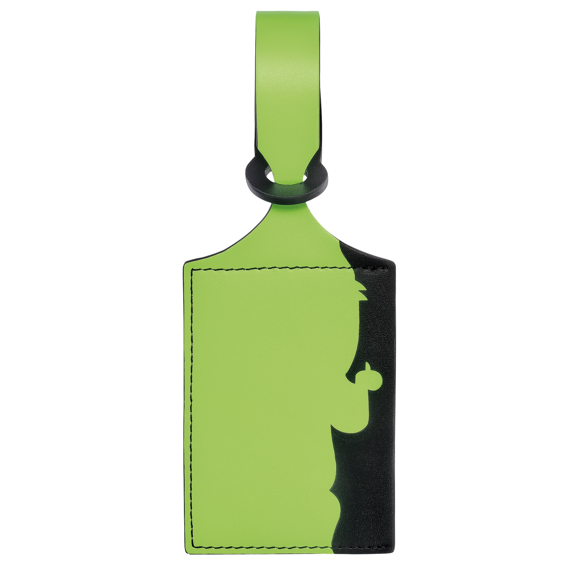 LGP Travel Luggage tag / Green Light - Leather