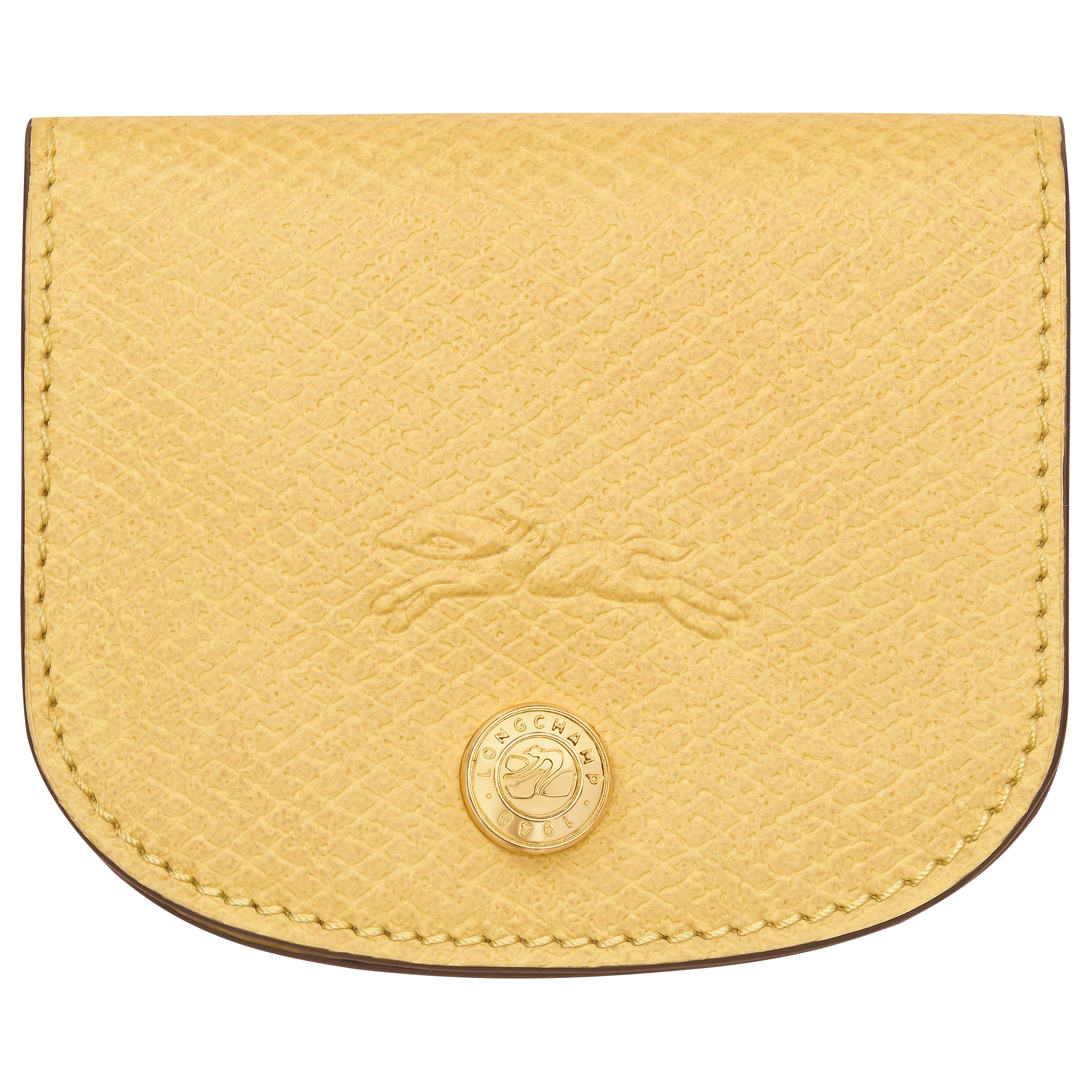 Épure Card holder / Yellow Chick - Leather