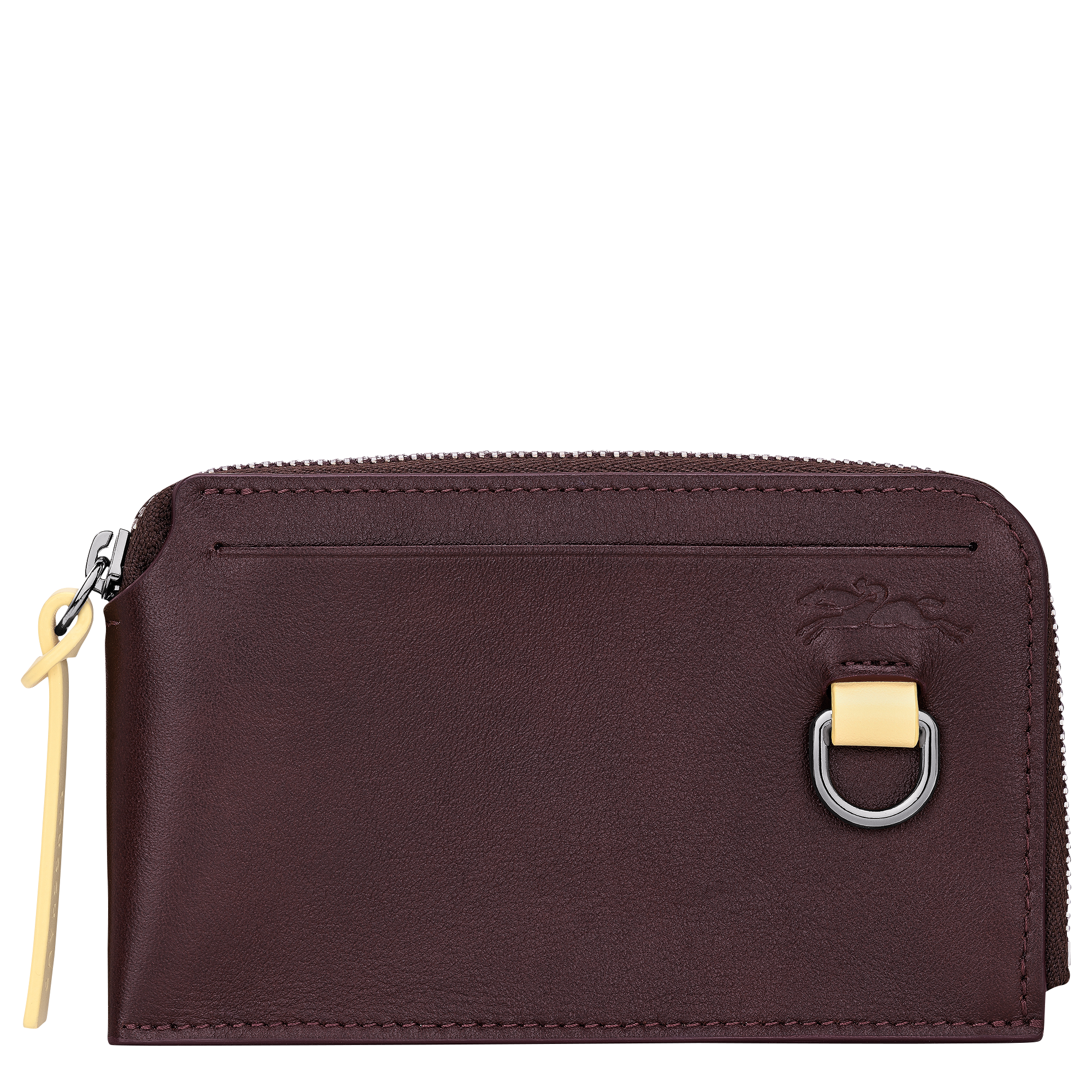 Longchamp Pocket Card holder / Mocha - Leather