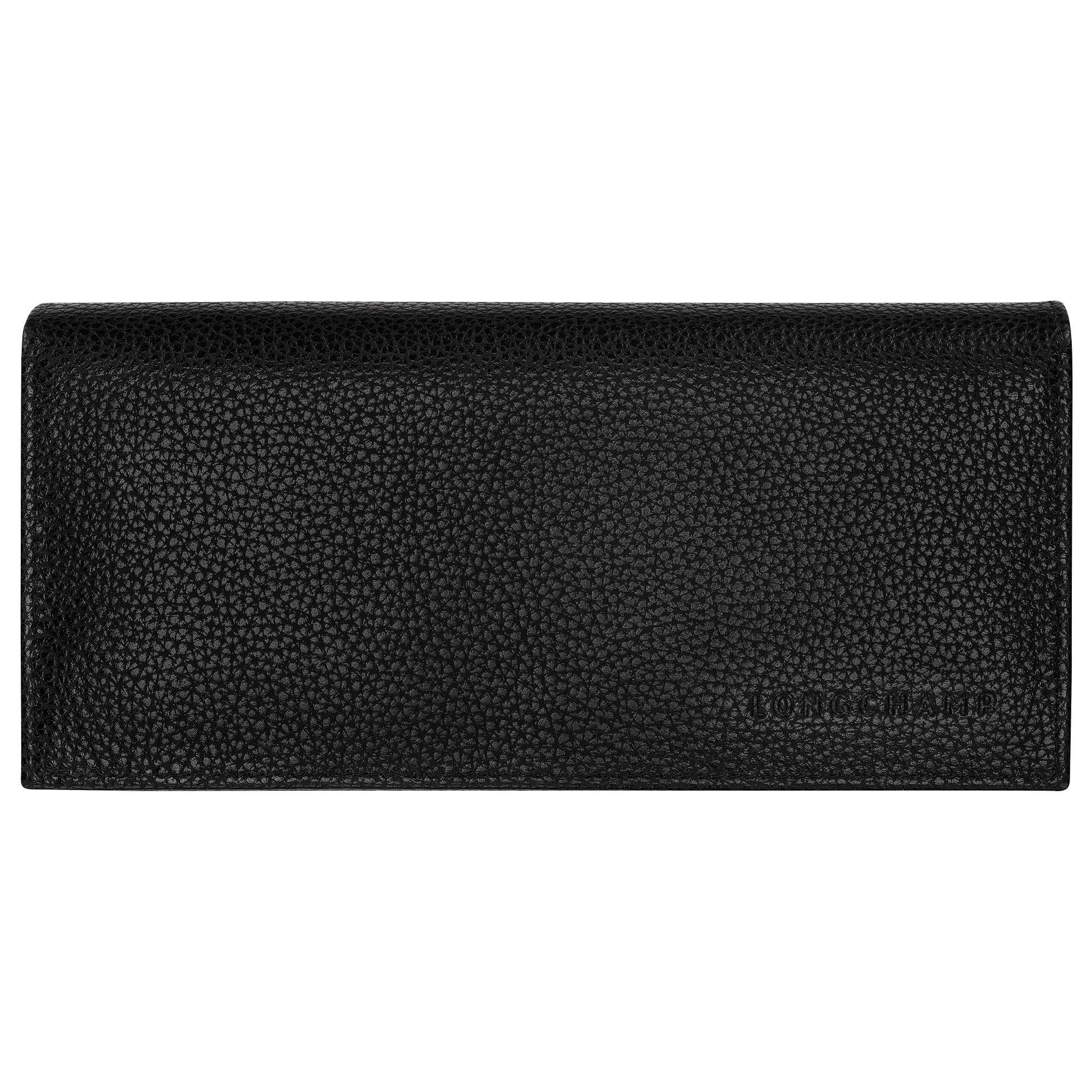 Le Foulonné Long continental wallet / Black - Leather
