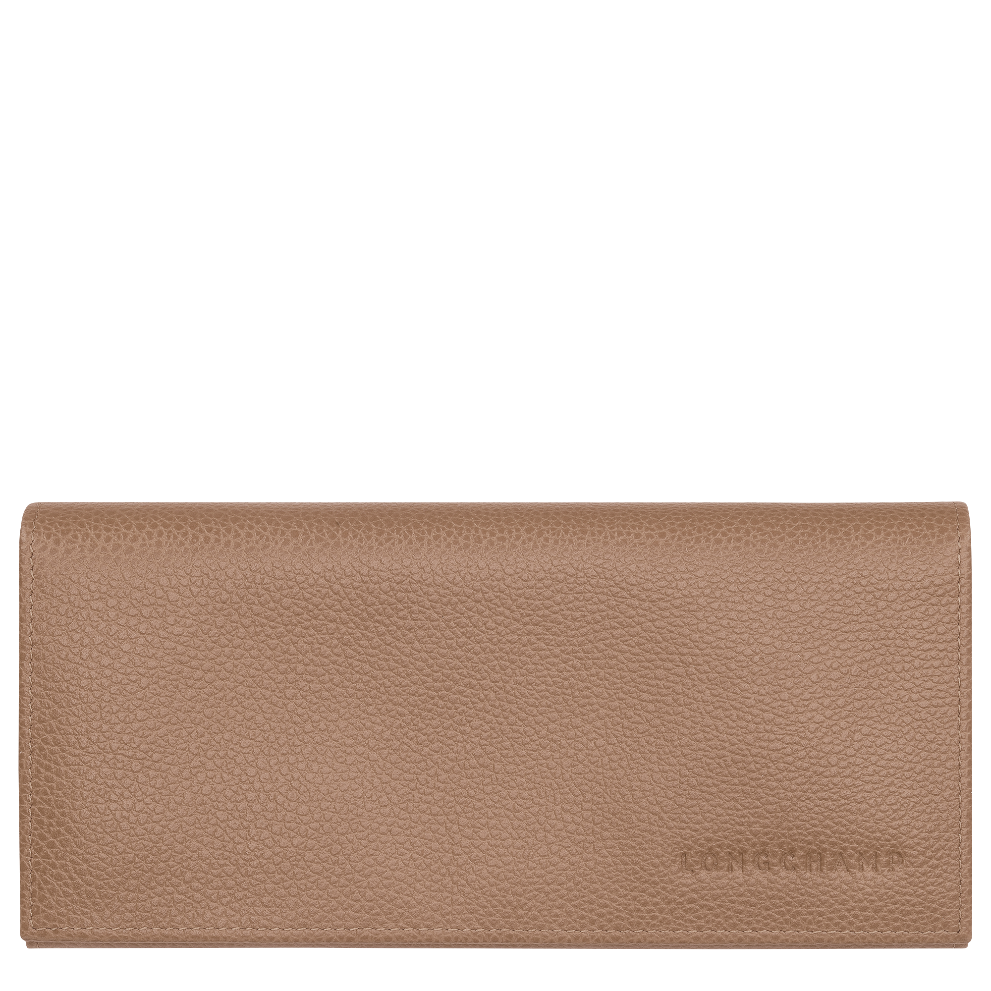 Le Foulonné Long continental wallet / Biscuit - Leather