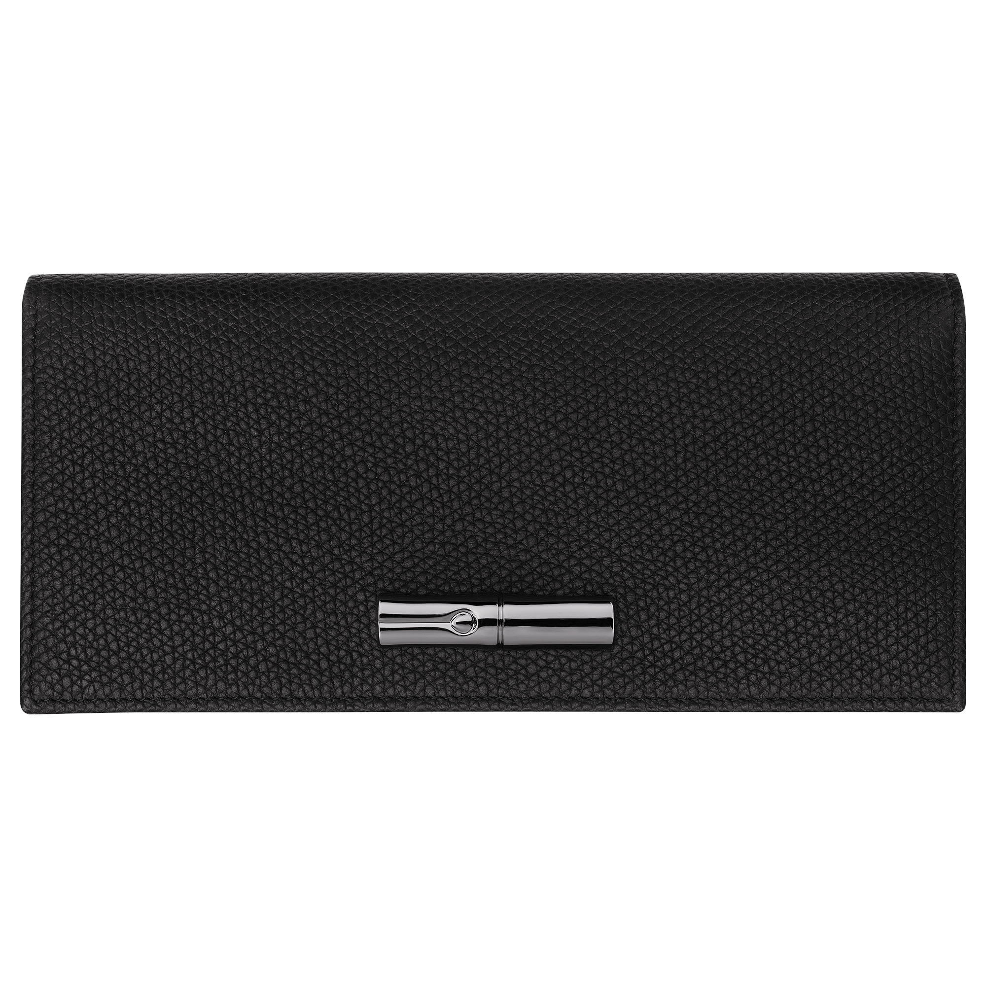Le Roseau Long continental wallet / Black - Leather