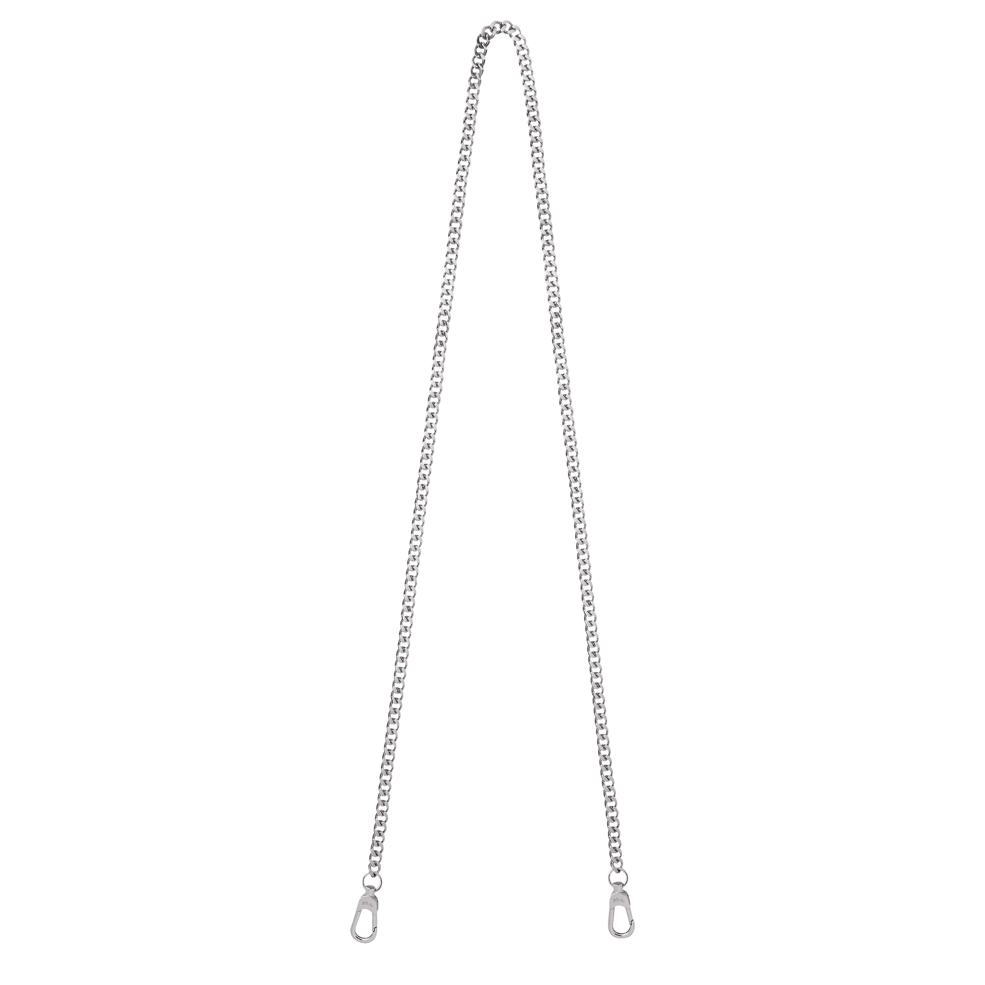Longchamp chaîne Shoulder strap / Silver - Metal