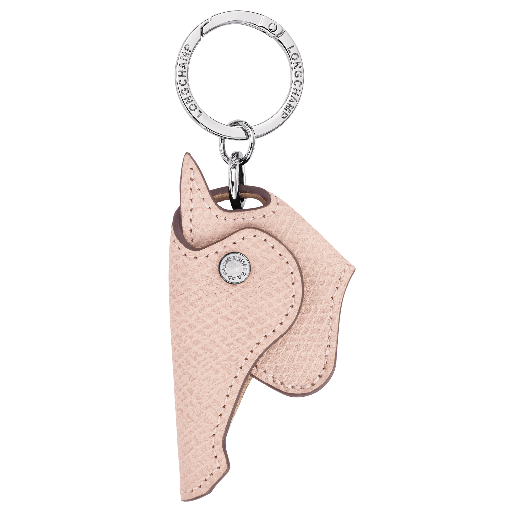 Key ring / Nude - Leather