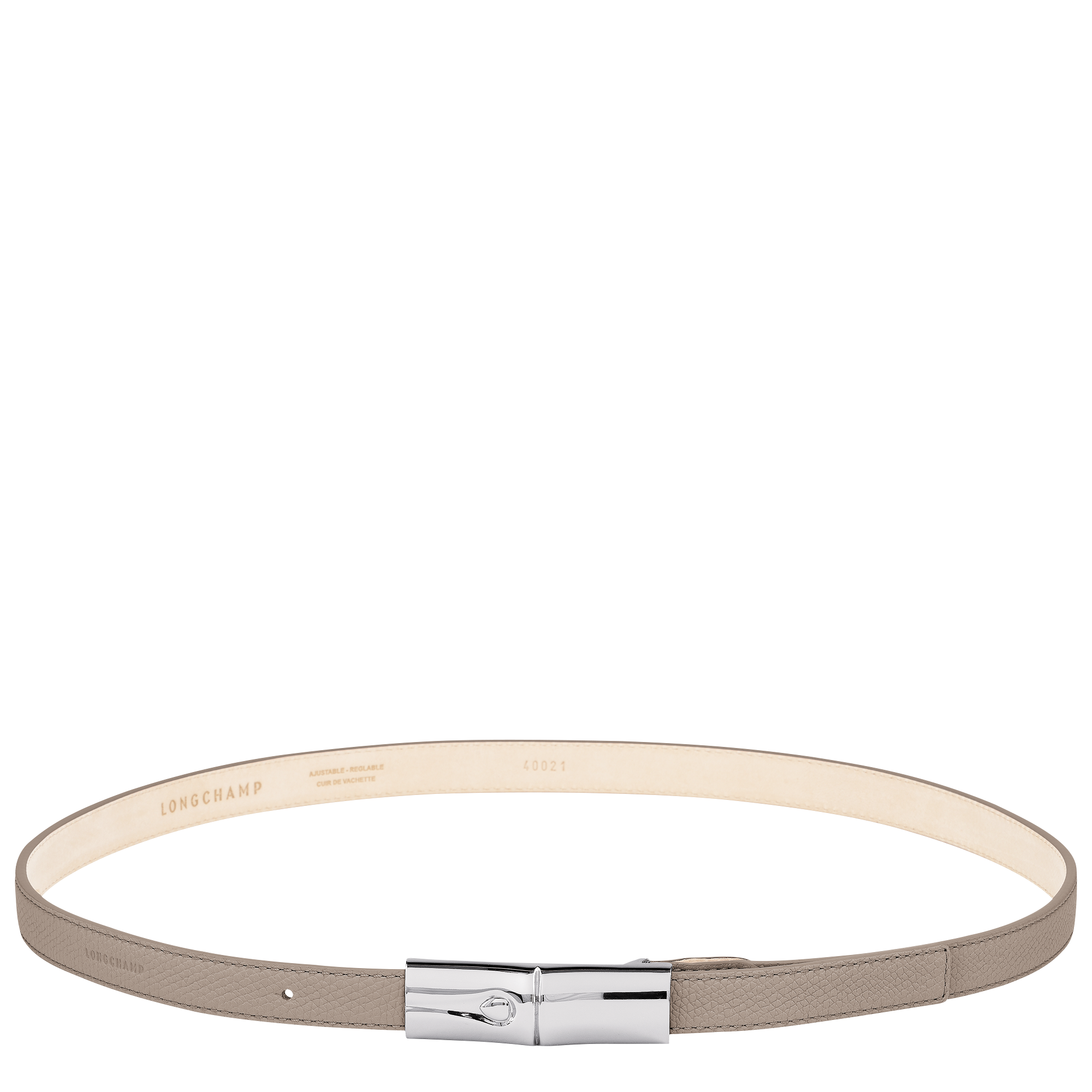 Le Roseau Ladies' belt / Clay - Leather