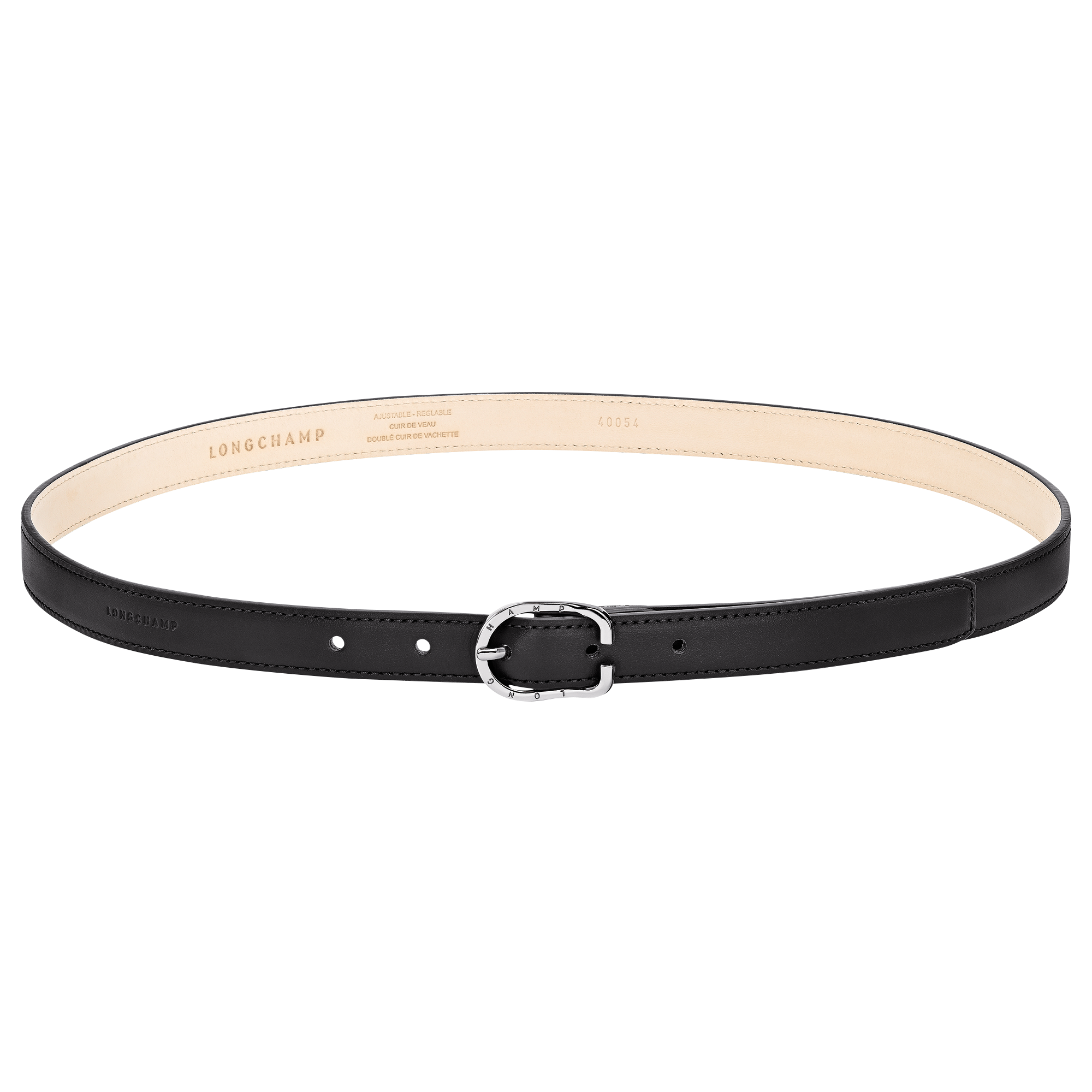 Archive Ladies' belt / Black - Leather