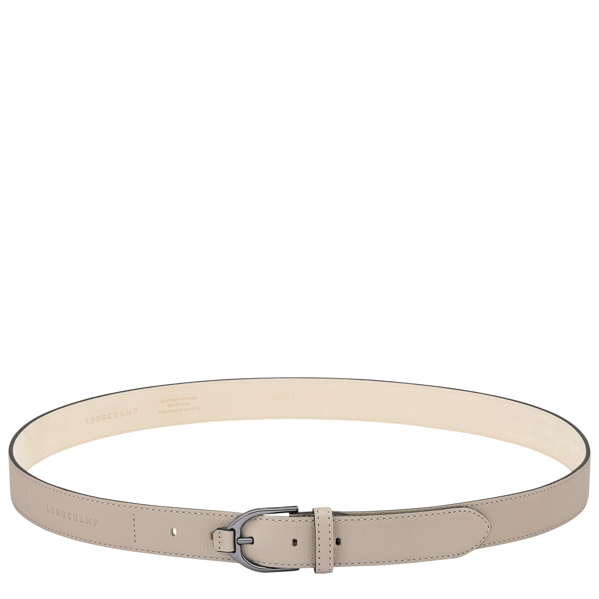Longchamp 3D Ladies' belt / Clay - Leather