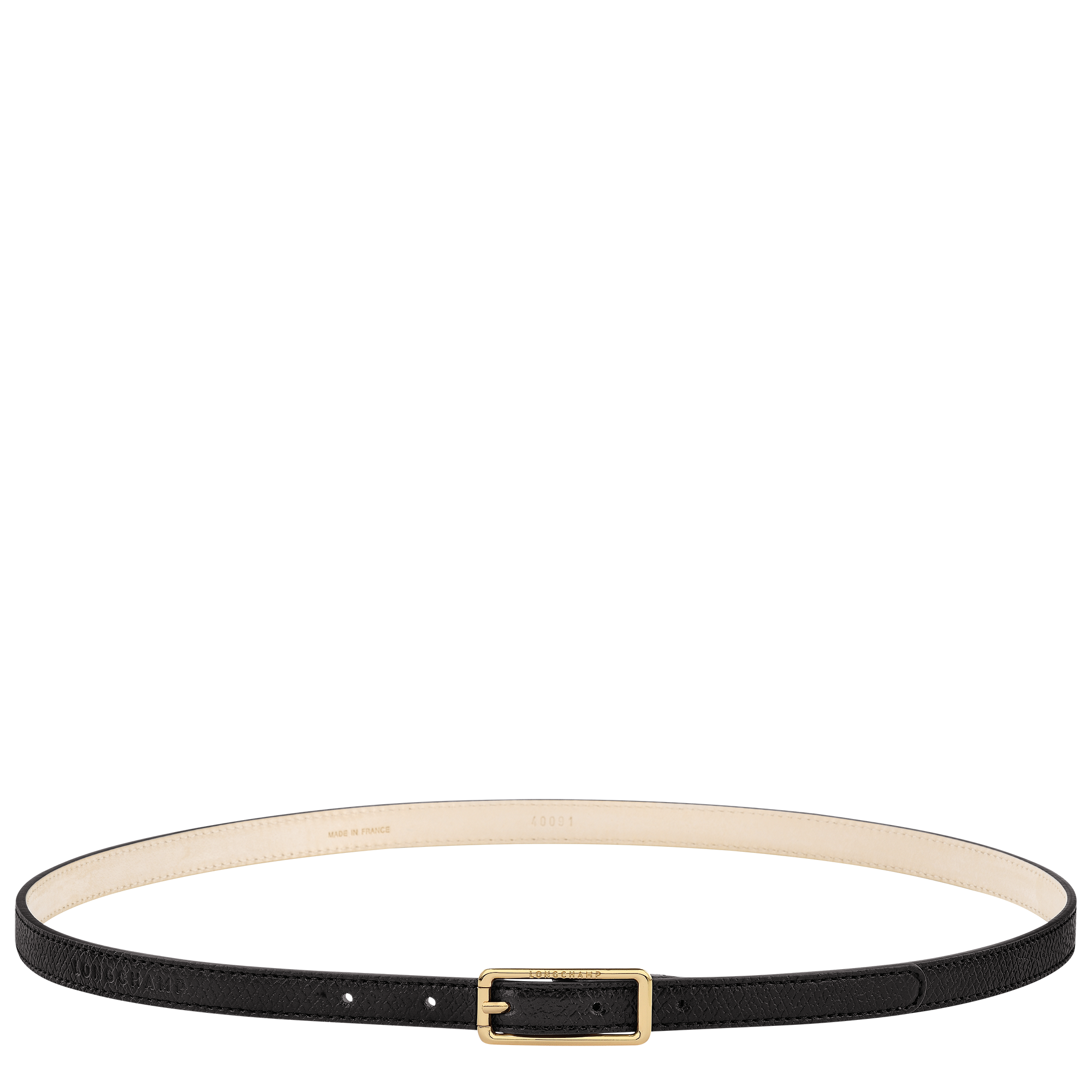 Épure Ladies' belt / Black - Leather