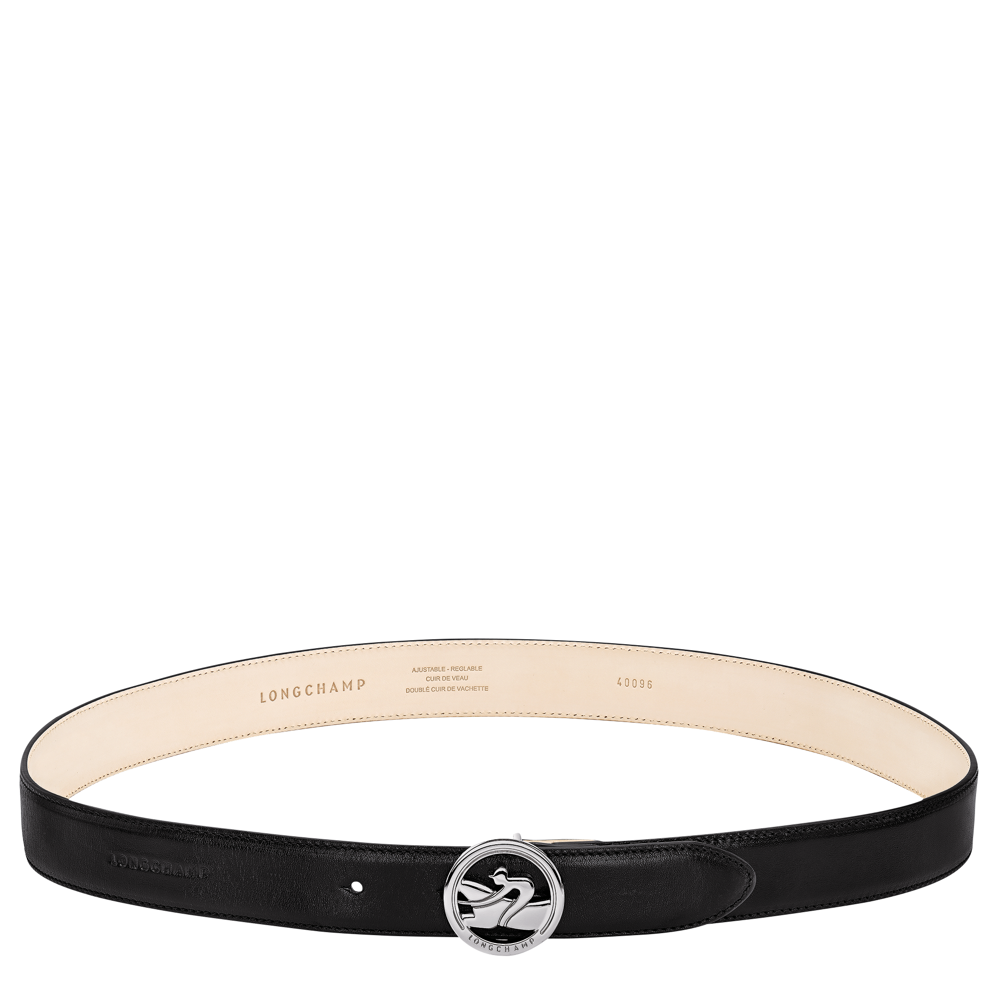 Archive Ladies' belt / Black - Leather