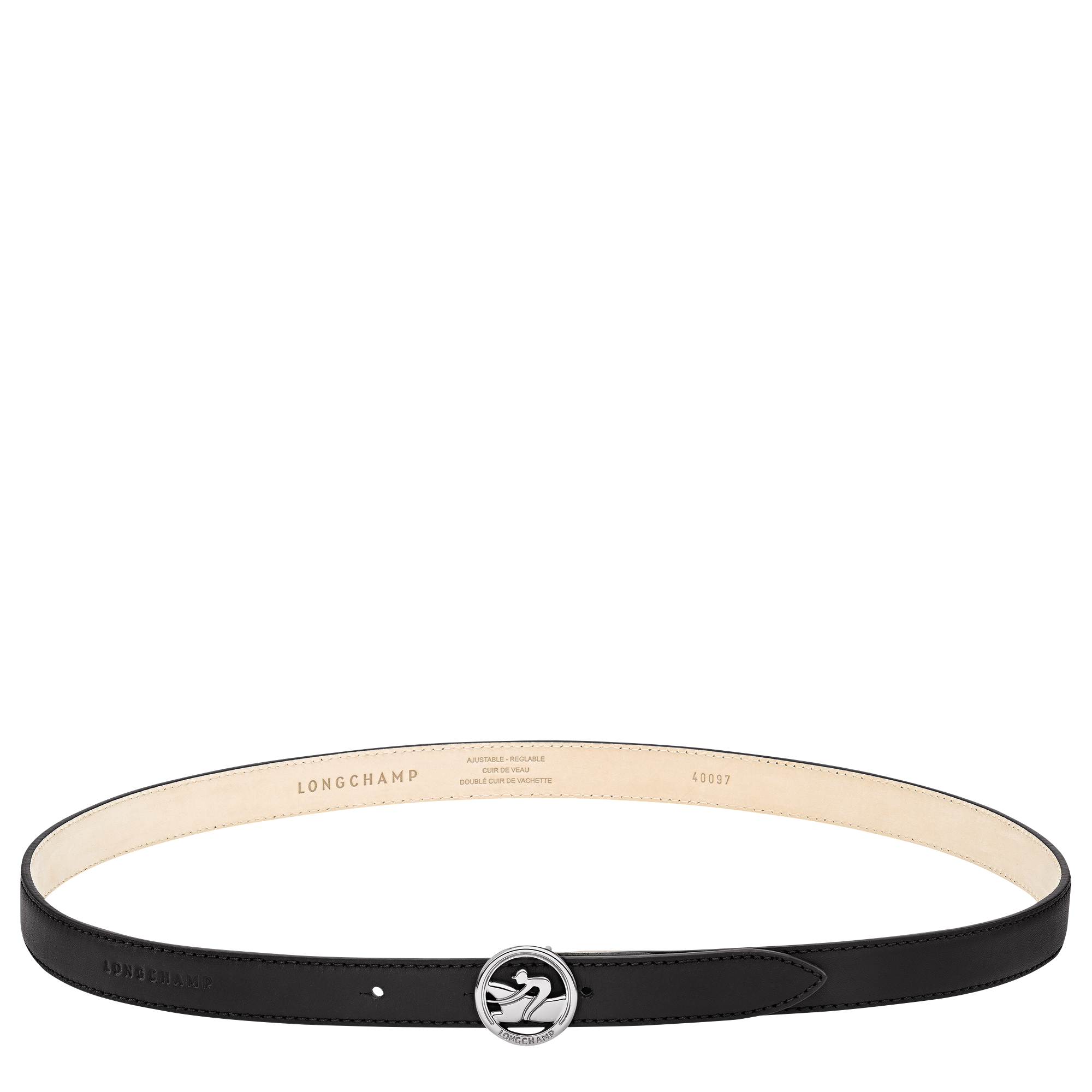 Archive Ladies' belt / Black - Leather