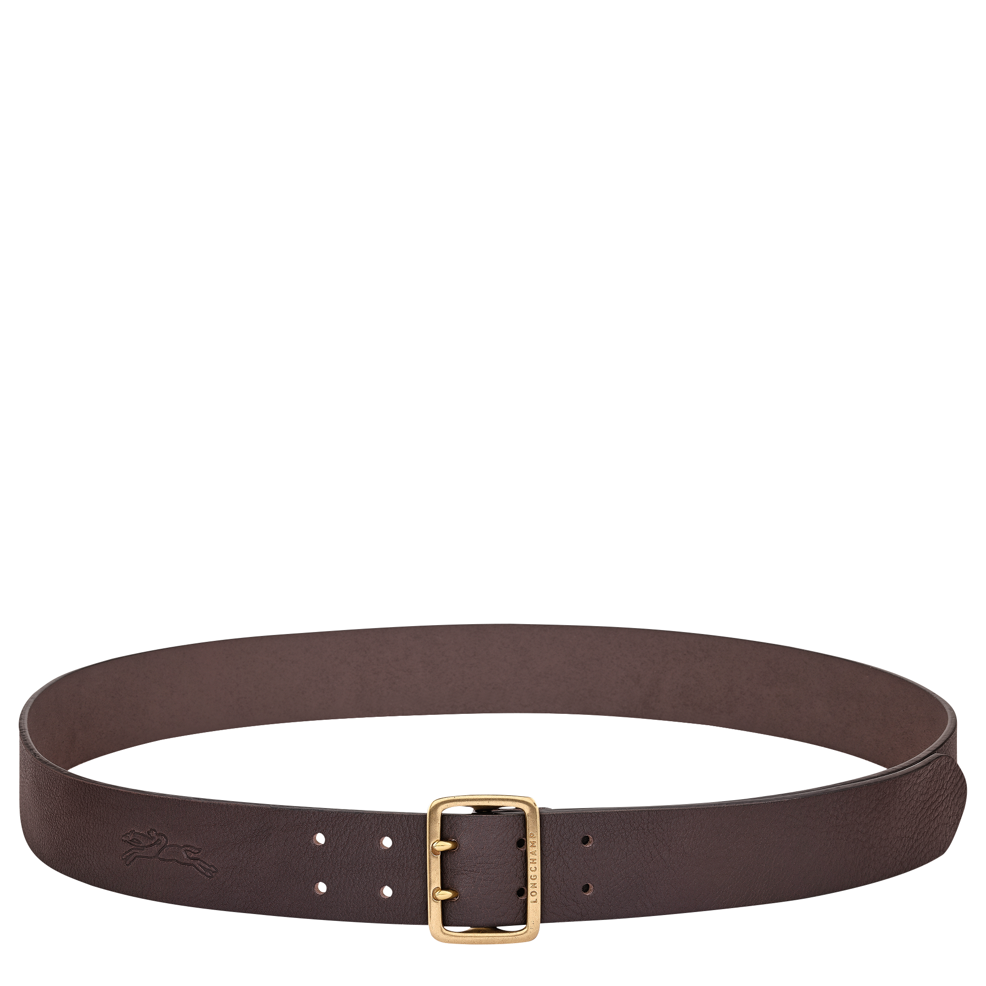 Végétal Men's belt / Mocha - Leather