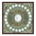 Palette d'Artiste Silk scarf 70 / Ebony - Silk