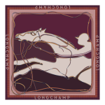 A toute Allure Silk scarf 90 / Pomegranate - Silk