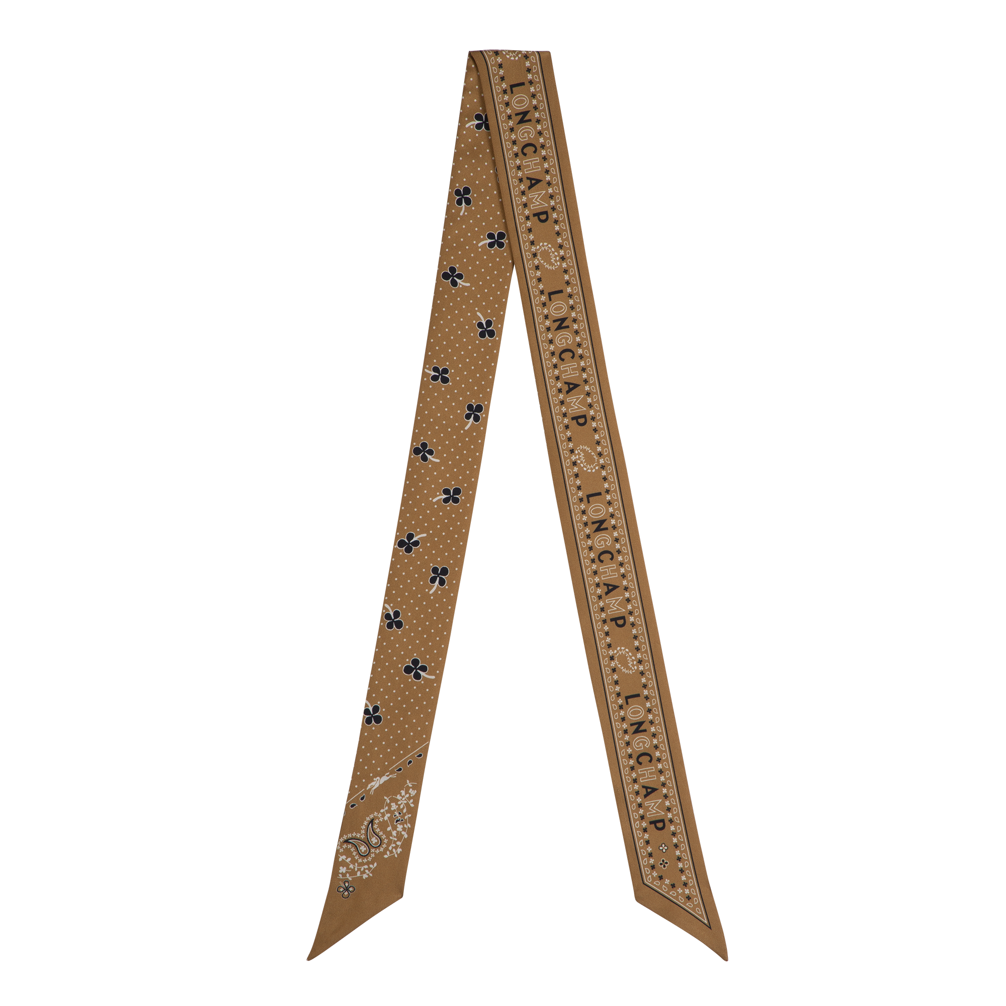 French Bandana Headband / Fawn - Silk