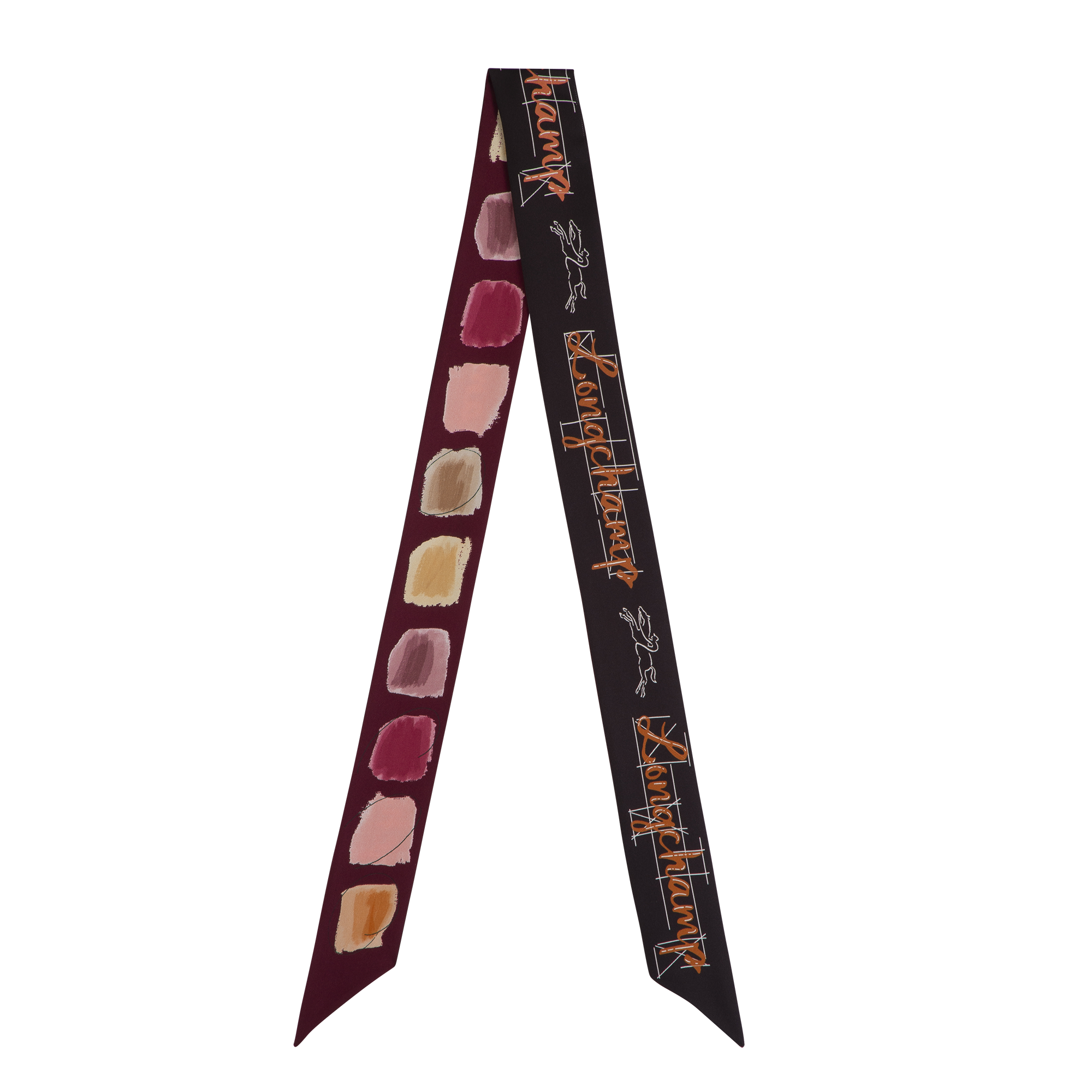 La Palette Longchamp Headband / Ebony - Silk