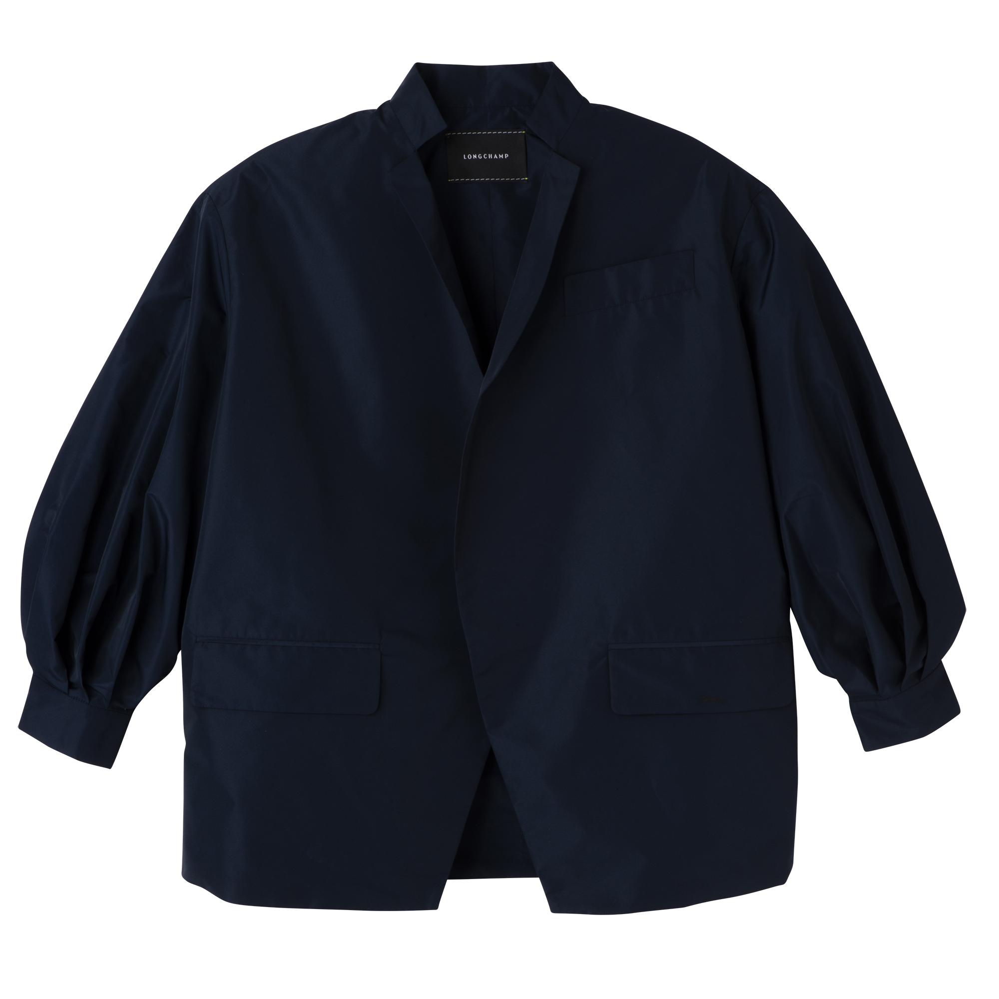 Kimono jacket / Navy - Technical taffeta