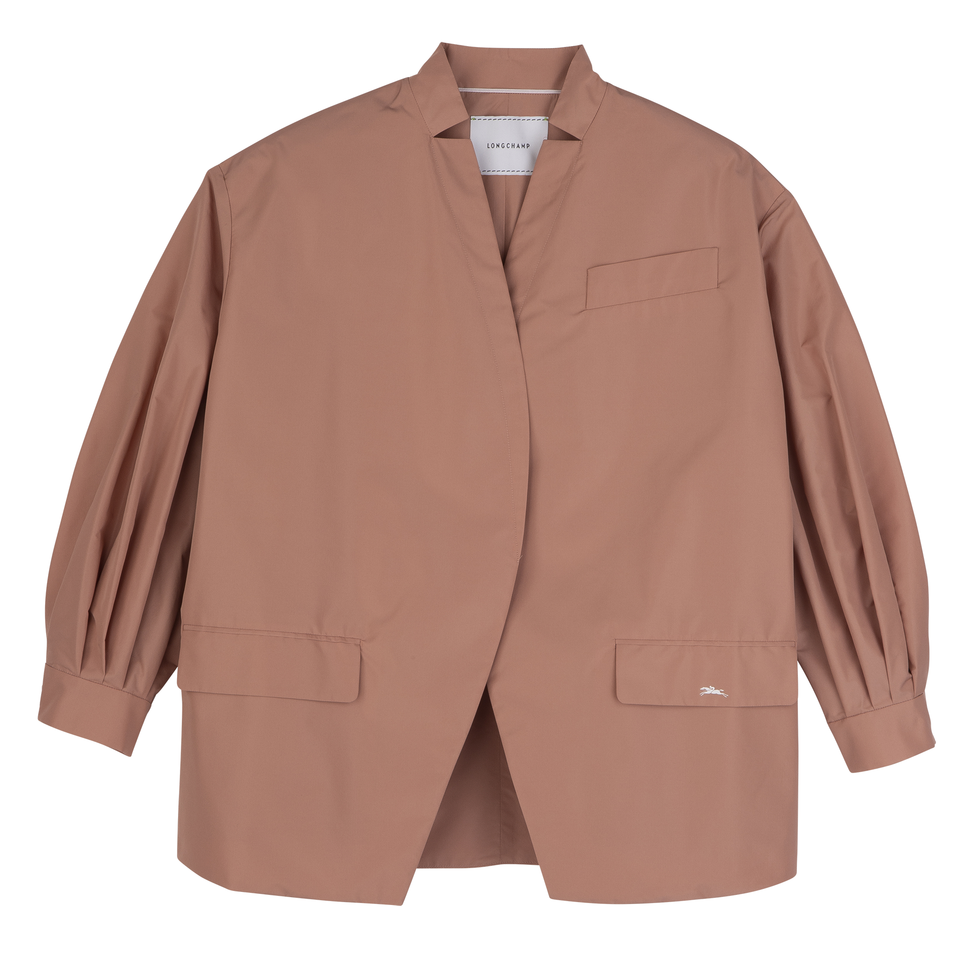 Kimono jacket / Pink Tea - Technical taffeta