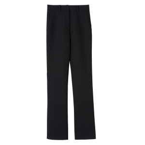 Trousers / Black - Crepe