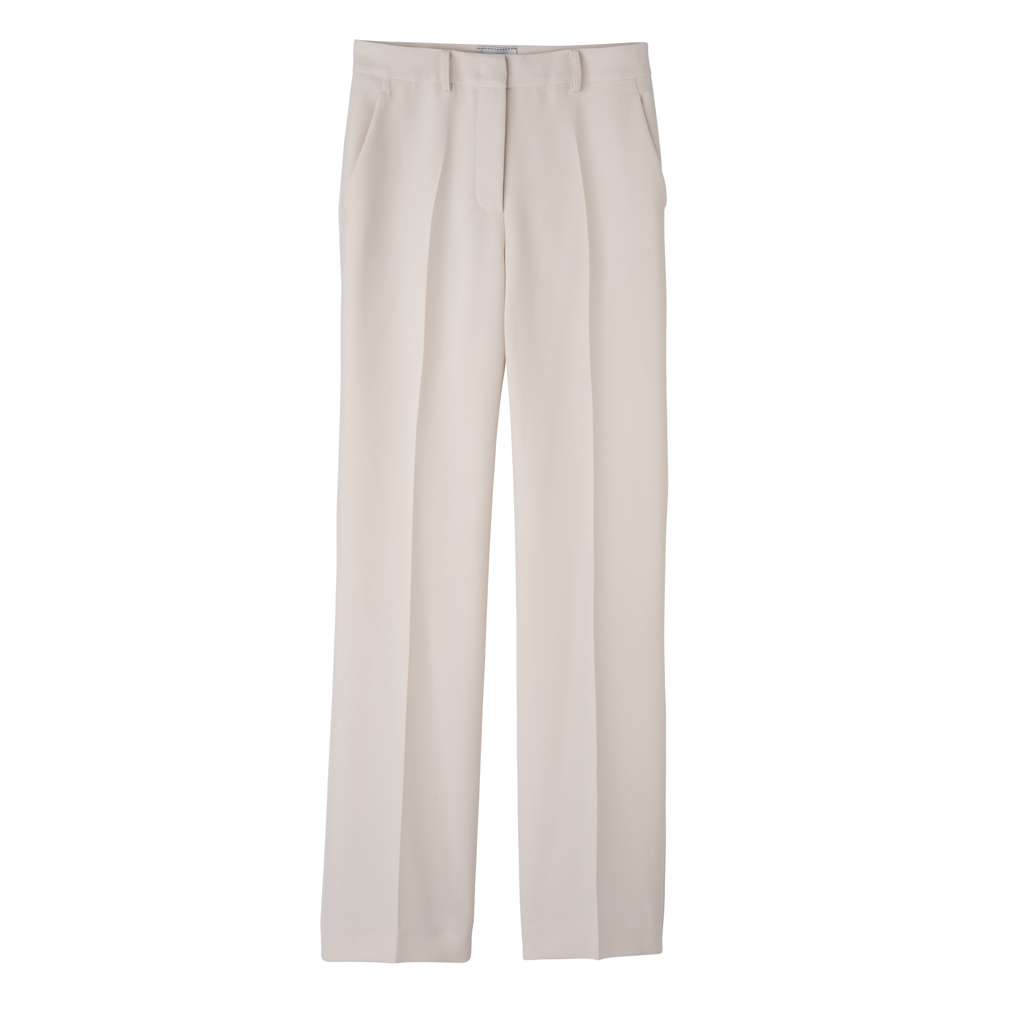 Trousers / Ecru - Crepe