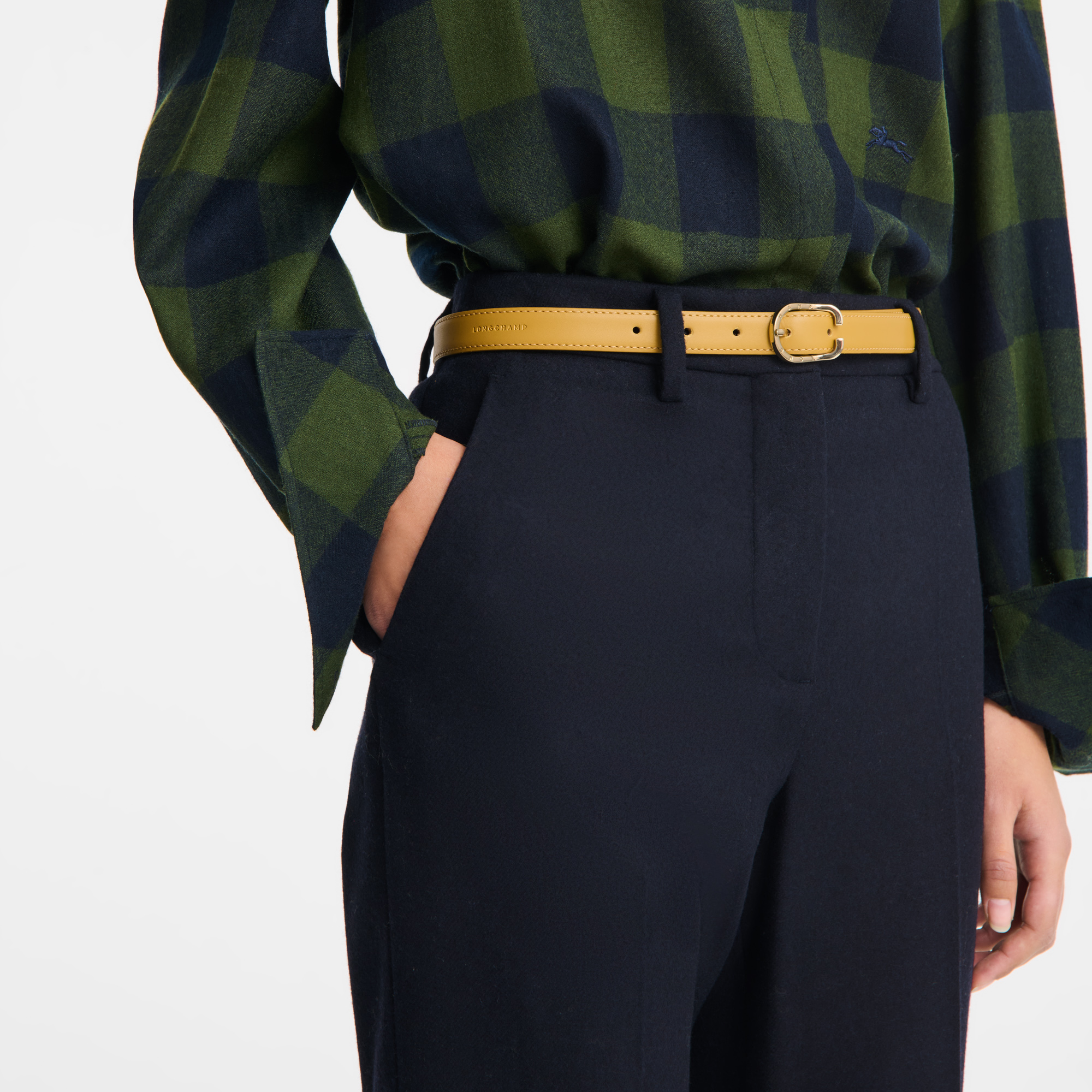 Trousers / Navy - Flannel - Image 4