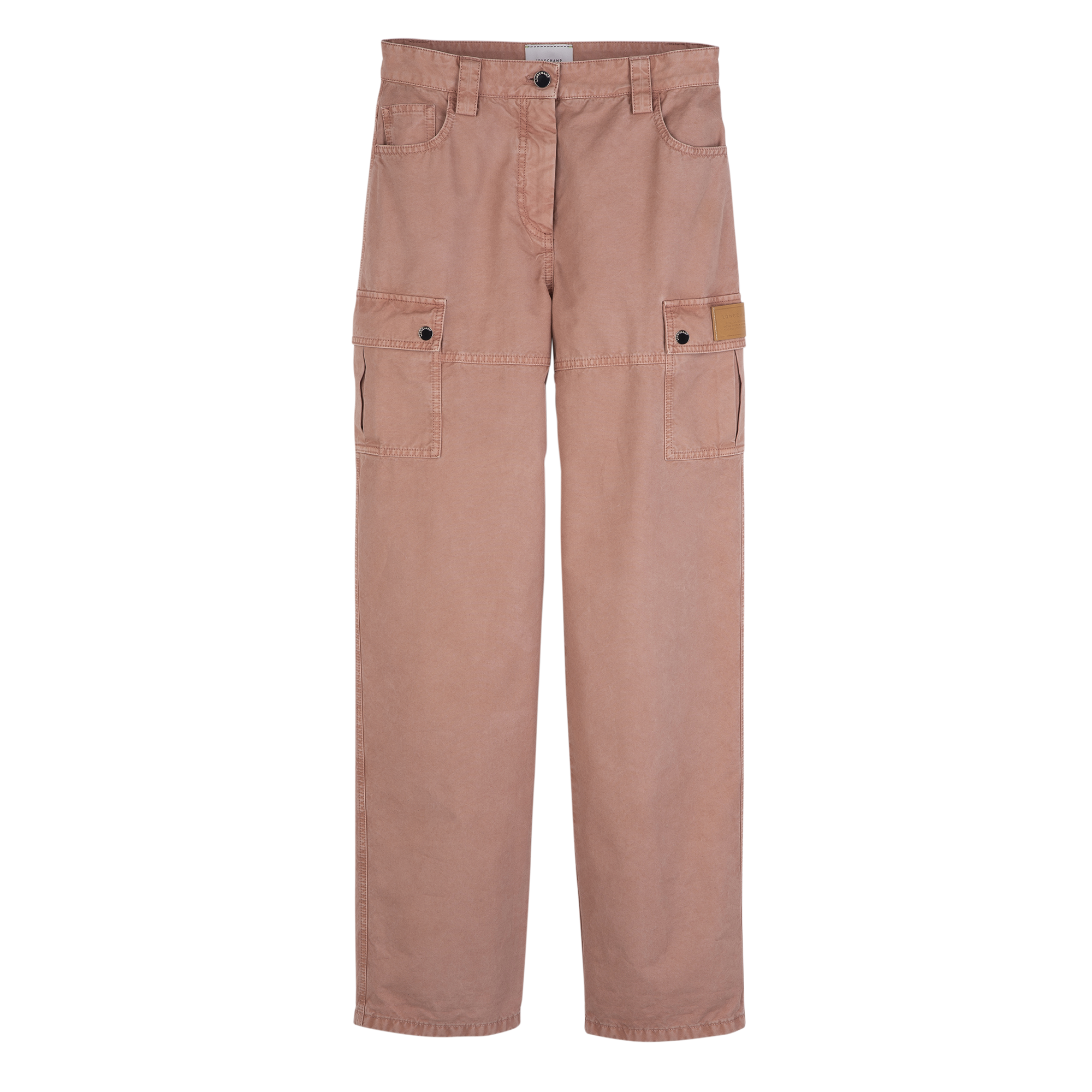 Trousers / Pink Tea - Overdyed cotton