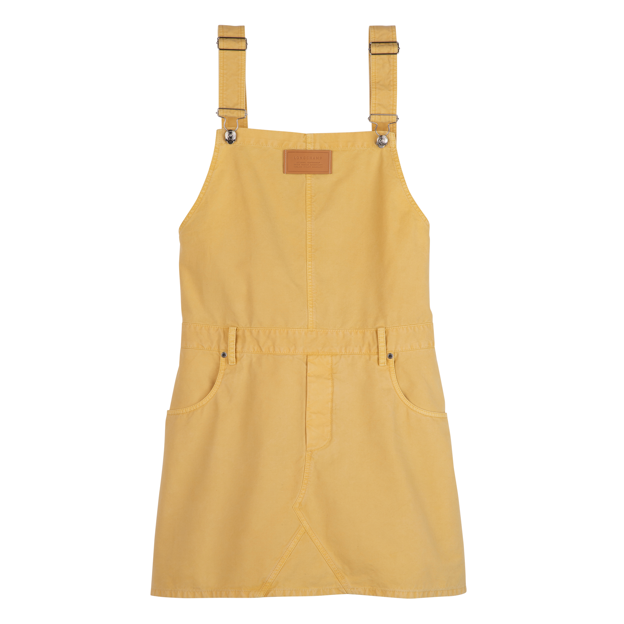 Dress / Yellow Chick - Overdyed cotton