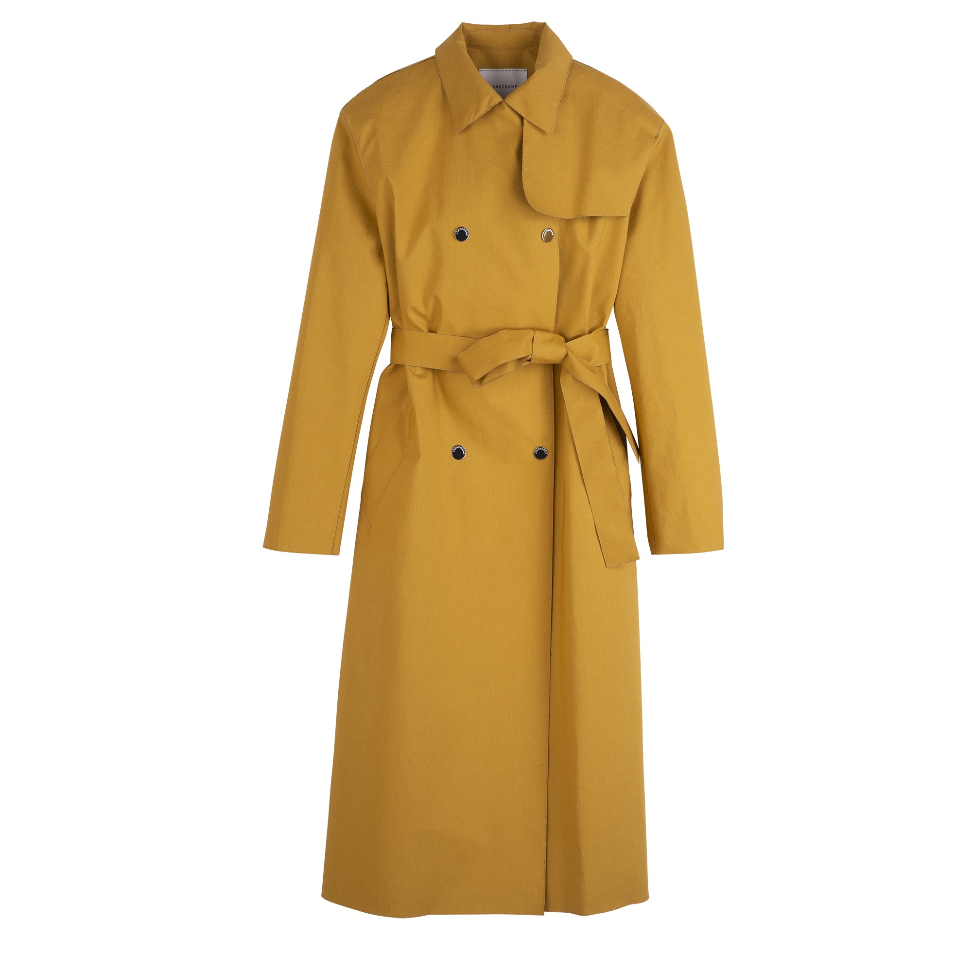 Trench coat / Nutmeg - Water-repellent technical canvas