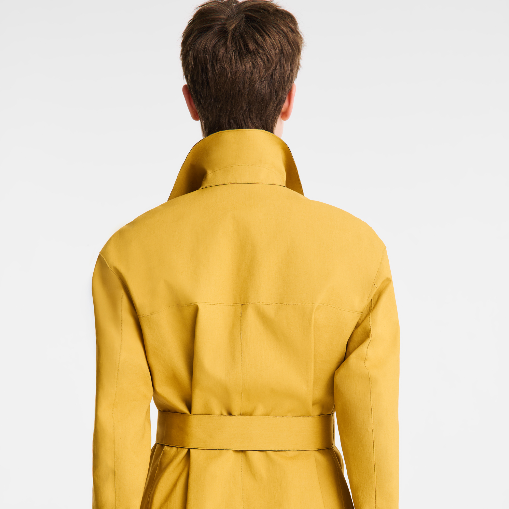 Trench coat / Nutmeg - Water-repellent technical canvas - Image 5