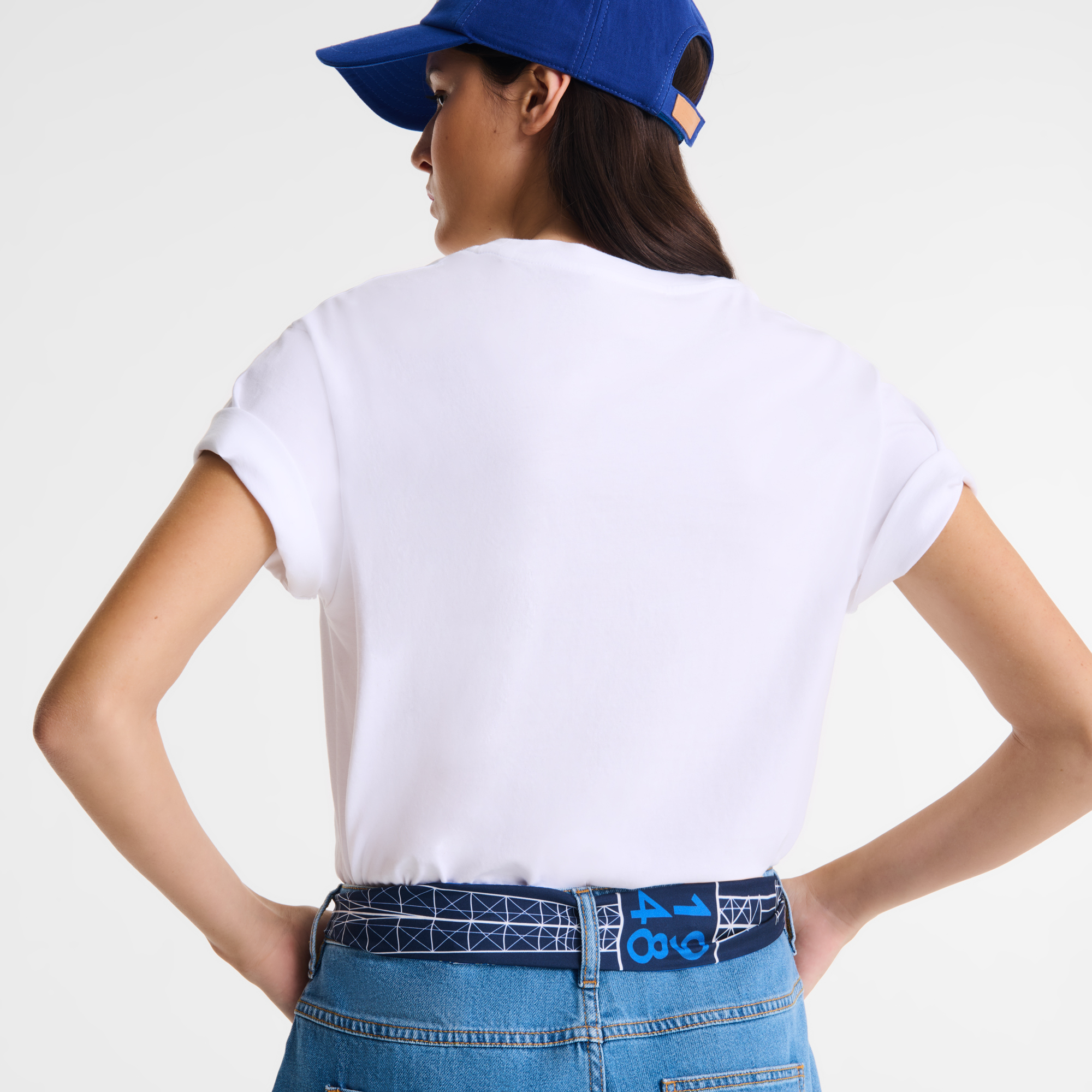 T-shirt / White - Printed jersey - Image 3