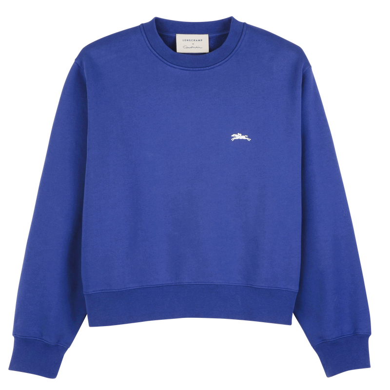 Sweatshirt / Cobalt - Printed jersey - Image 6