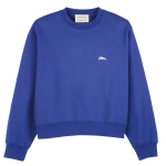 Sweatshirt / Cobalt - Printed jersey