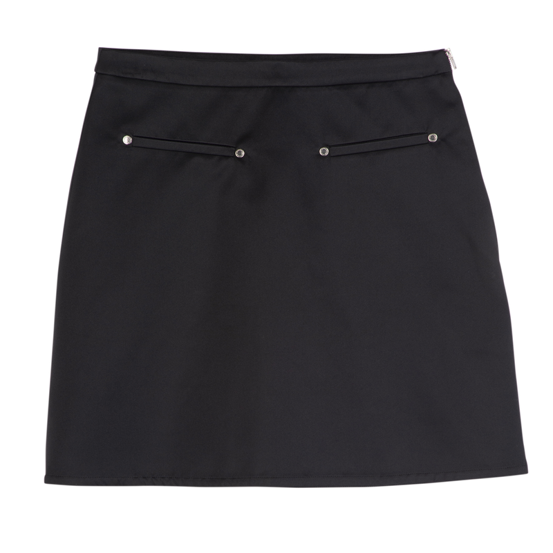 Skirt / Pink Tea - Techno satin - Image 6